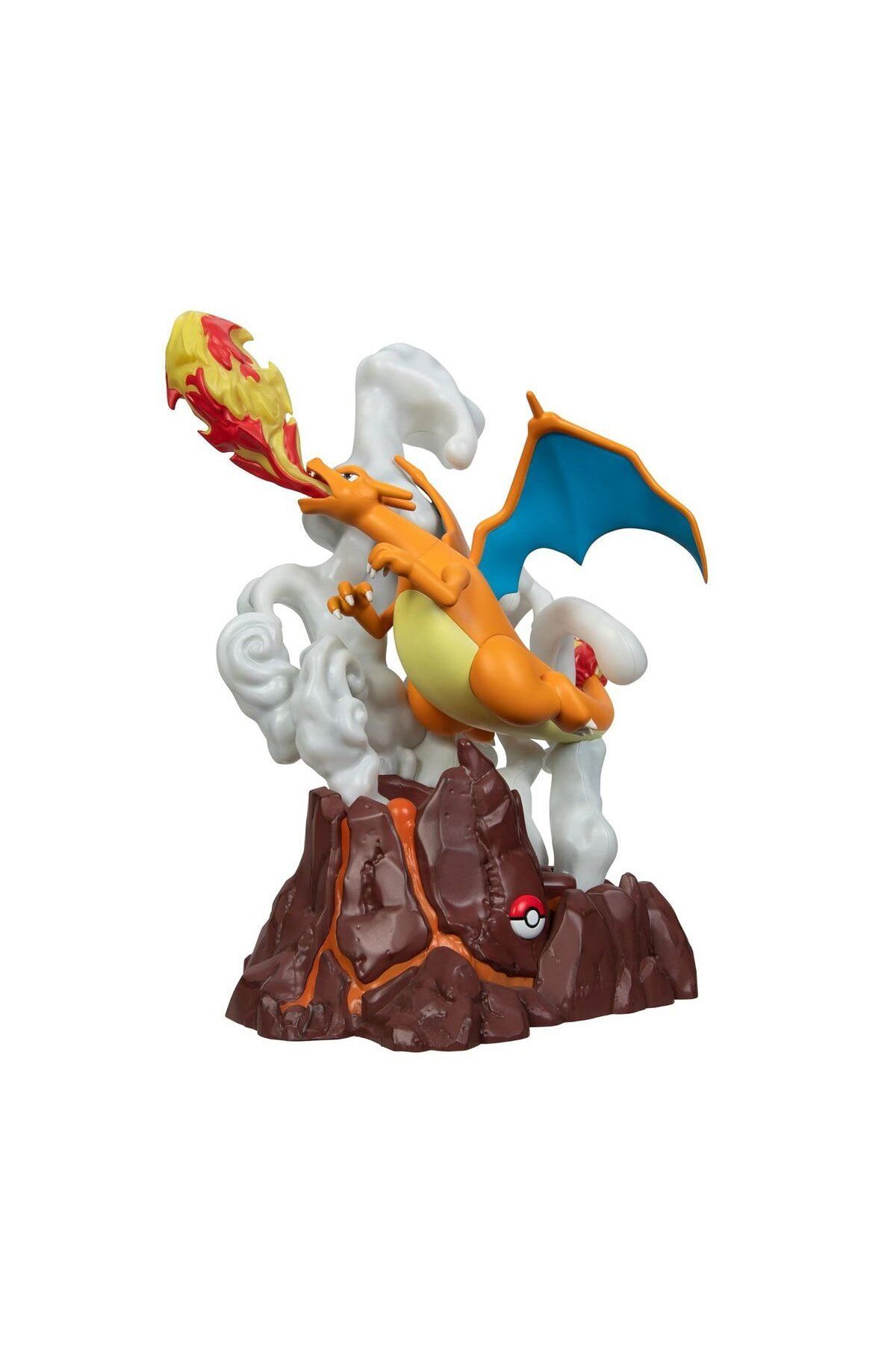 NillyToys POK PKW3173 Pokemon Select Seri Lüks Koleksiyon Heykel Figür Charizard