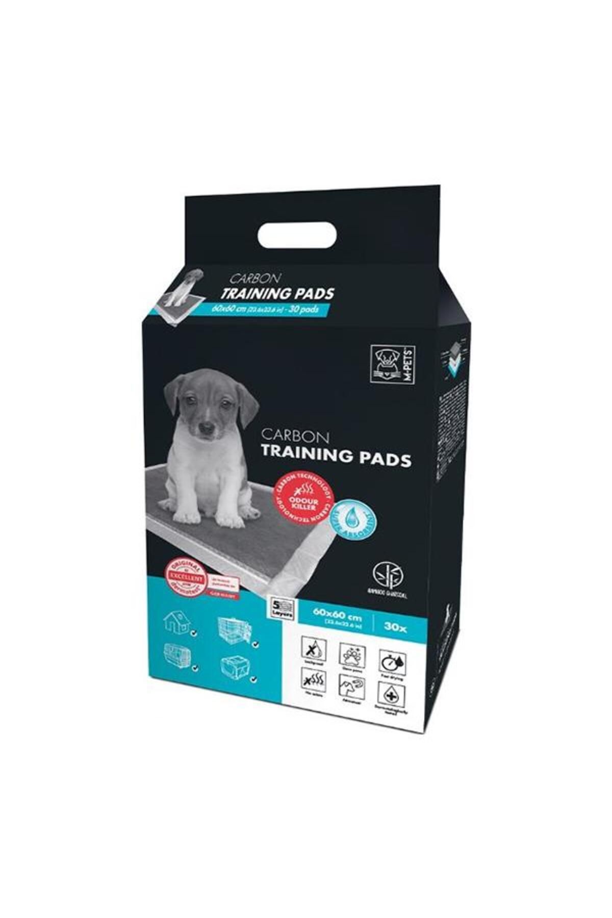 M-PETS Karbonlu Yavru Köpek Çiş Eğitim Pedi 60x60cm 30lu