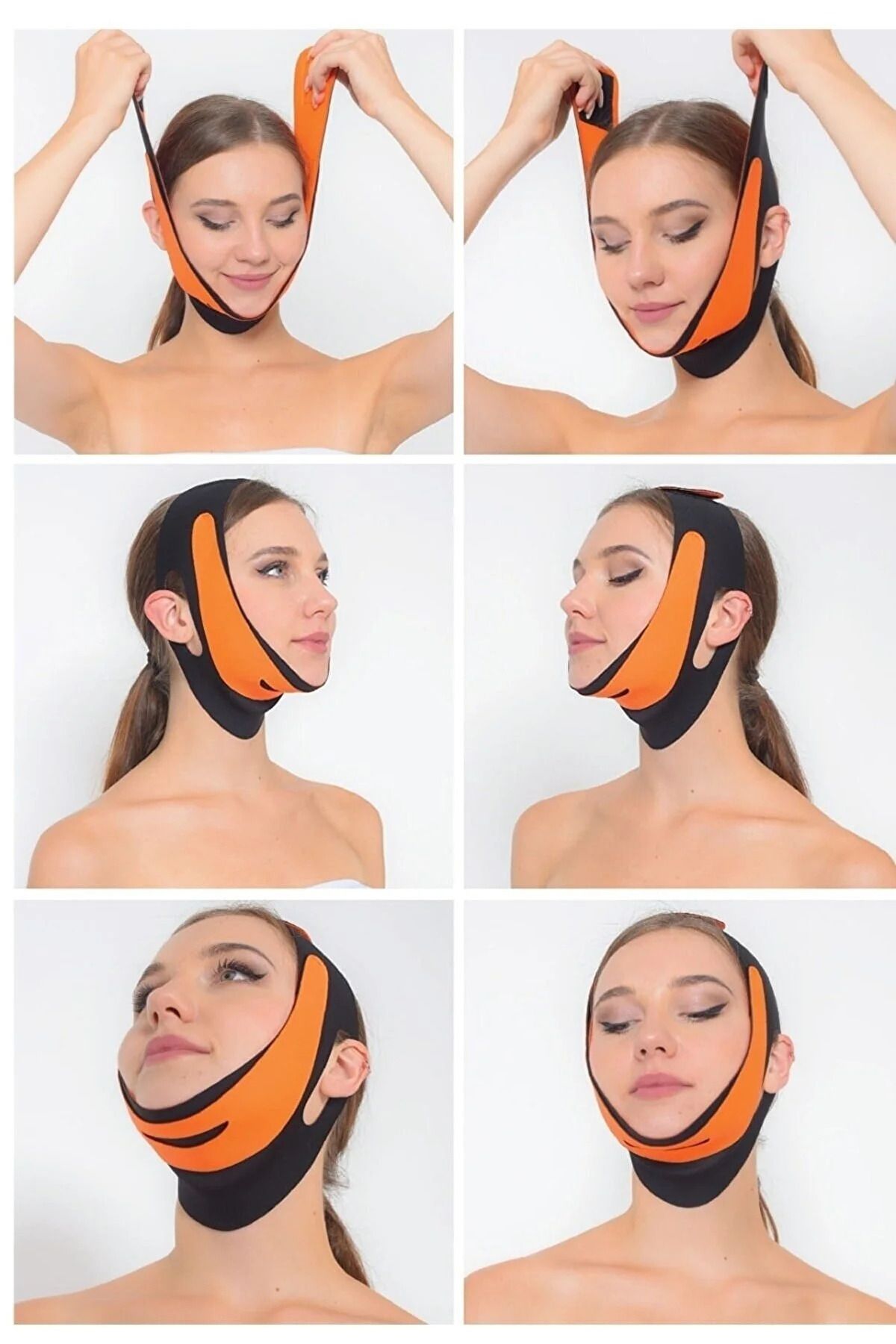 REYNEV-Face Corset - Chin Chin Retractor, Facial Liposuction Breathable Belt 1