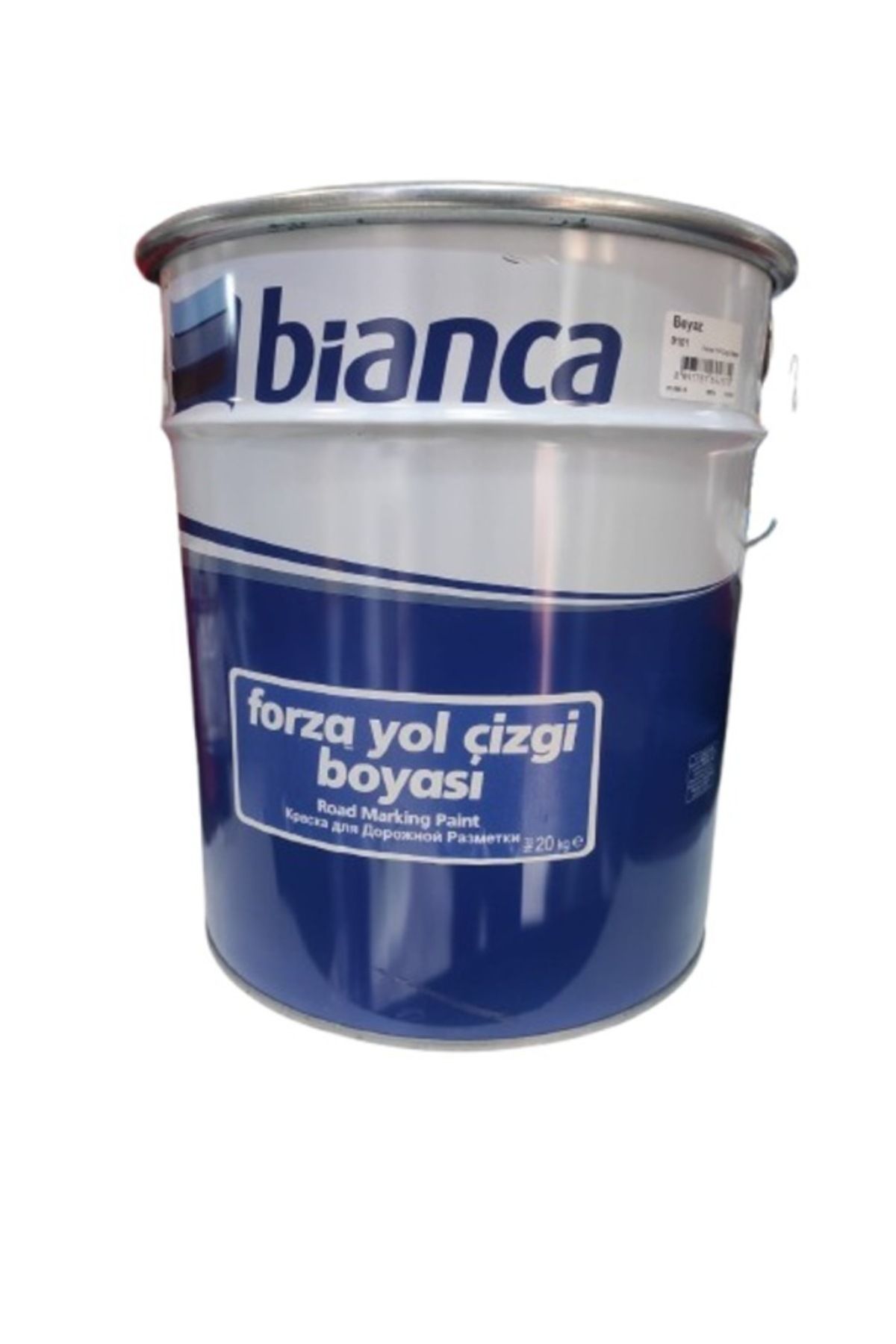 Bianca Forza Yol Çizgi Boyası 20 Kg Beyaz