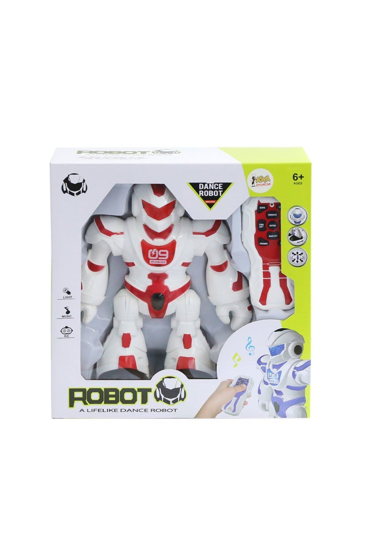 NillyToys 09406-606-3 KT KUMANDALI PİLLİ ROBOT