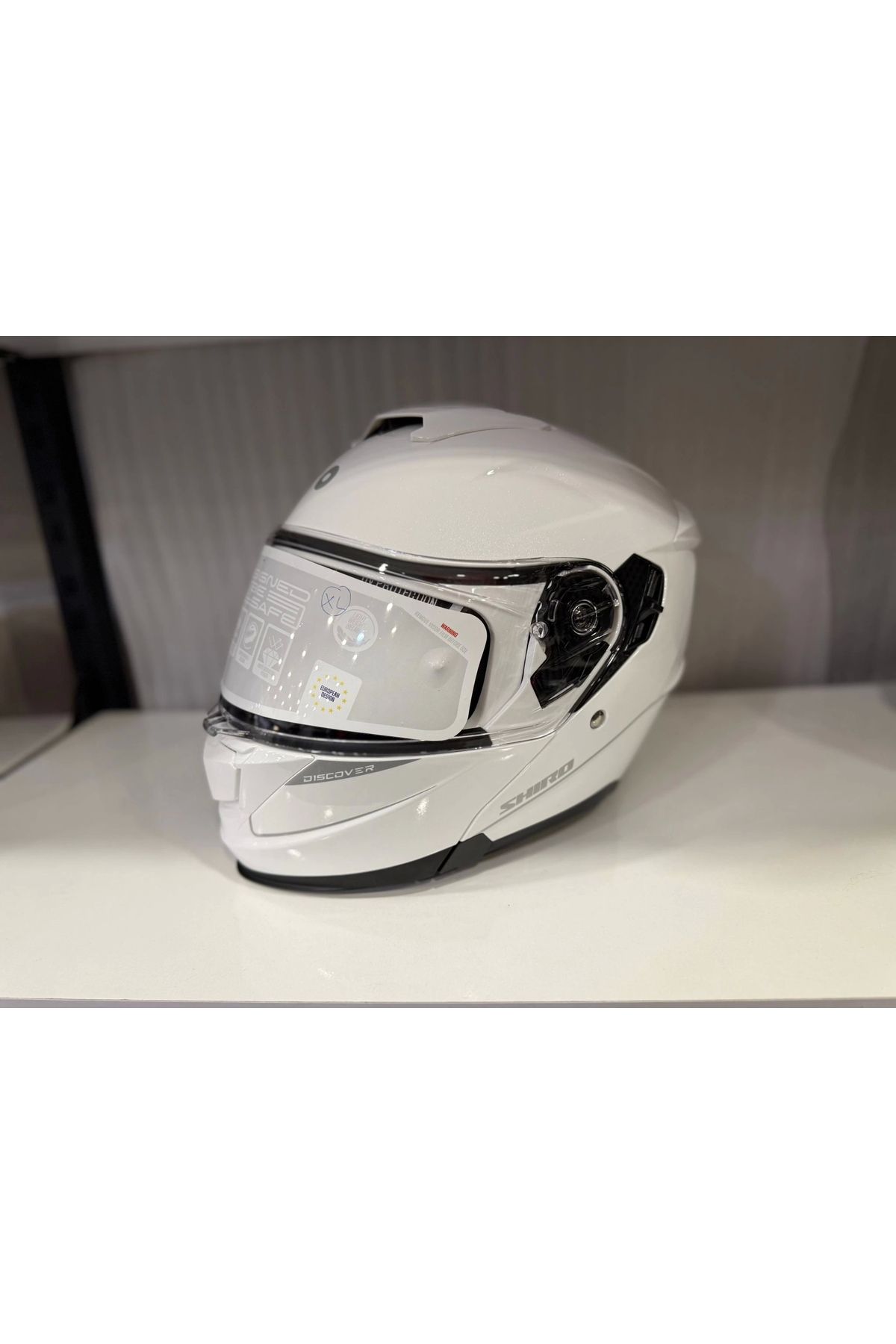 Shiro KASK SHIRO DİSCOVER SV PARLAK BEYAZ