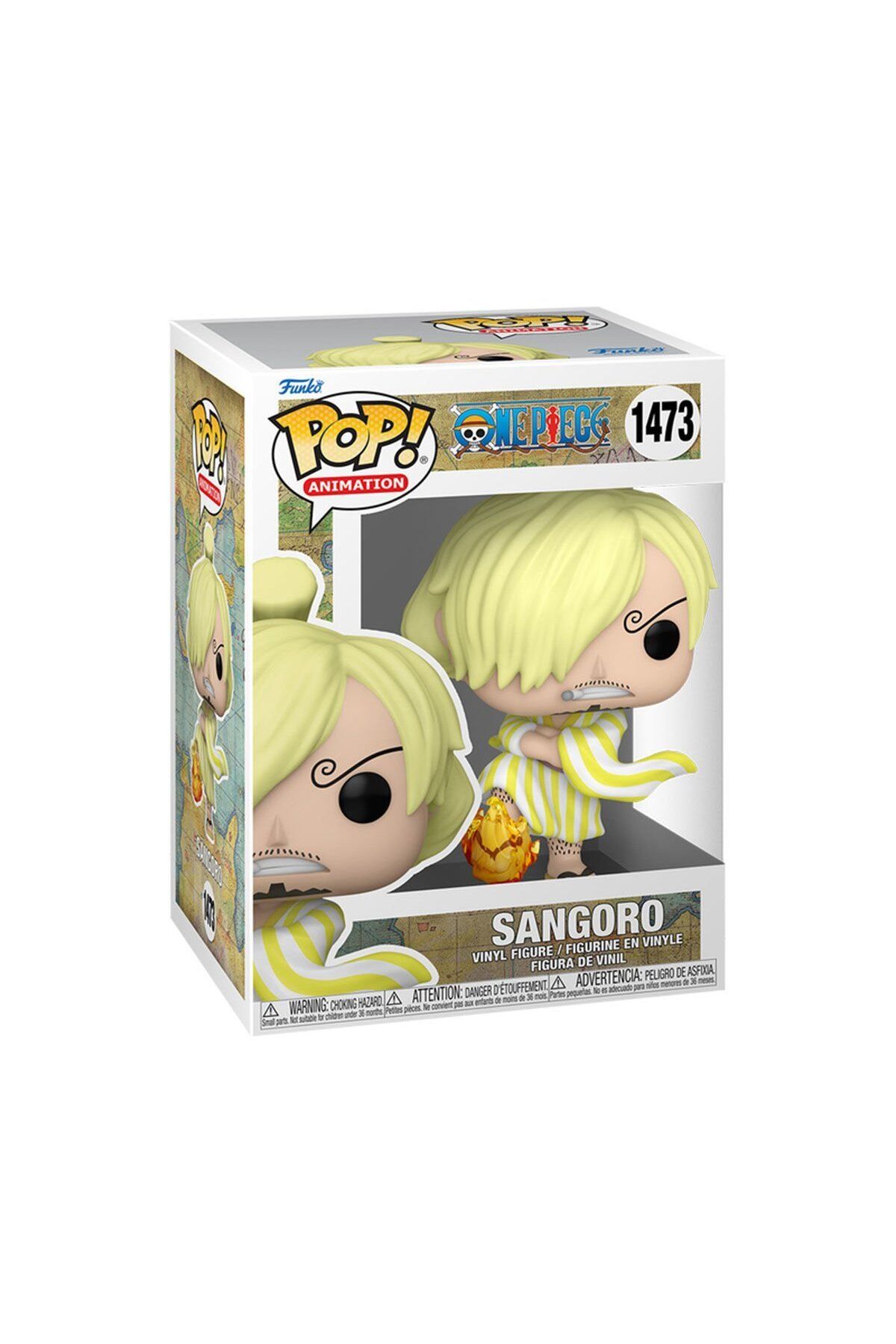 NillyToys 72108 Funko POP Animation: One Piece- Sangoro(Wano)