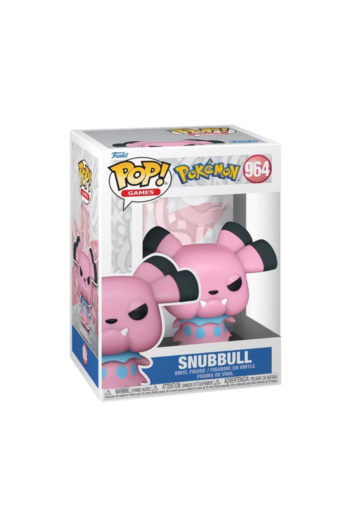 NillyToys 70929 Funko POP Games: Pokemon- Snubbull(EMEA)