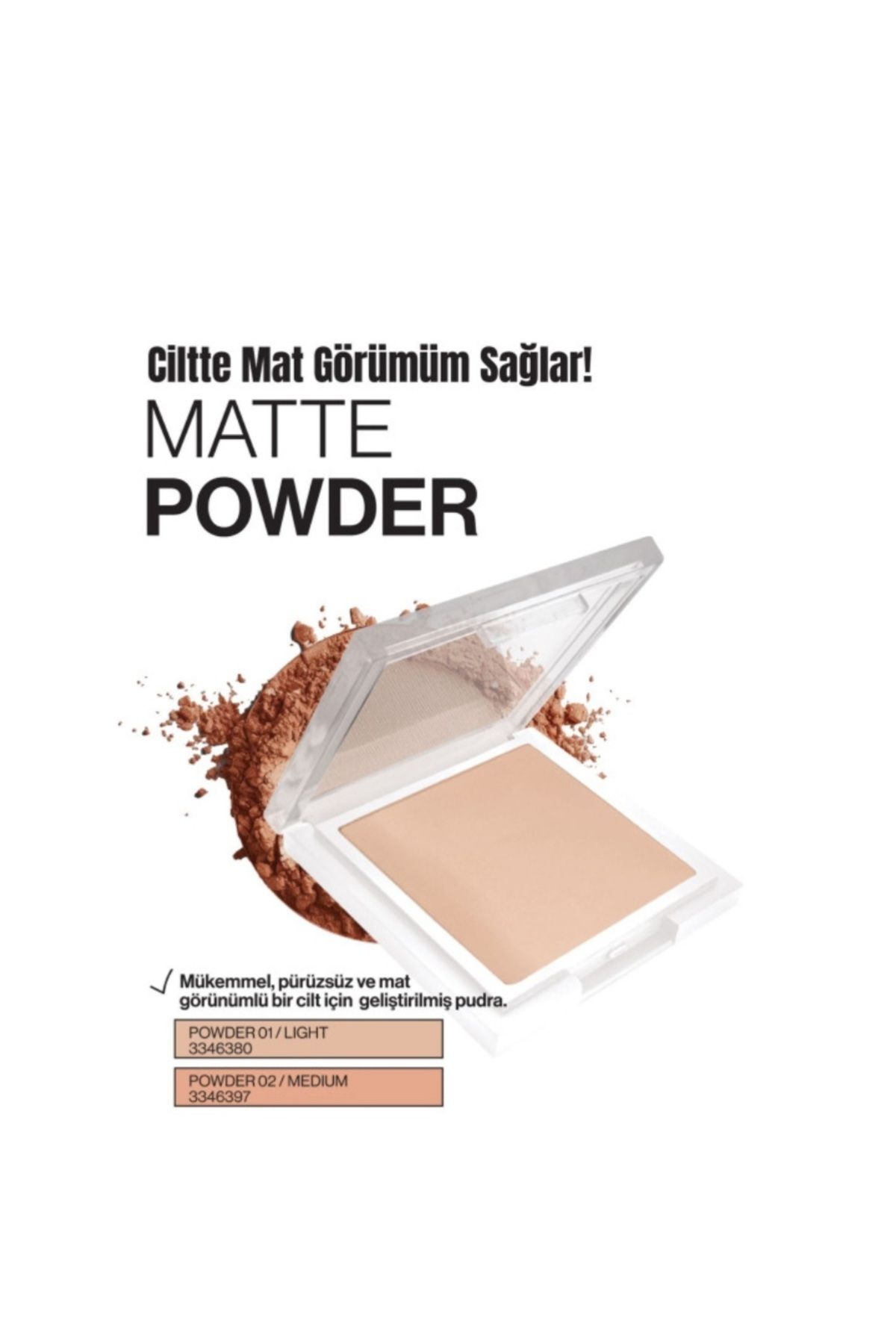 Dr. Clinic Dr.Clinic Matte Powder 01 Light 7ml