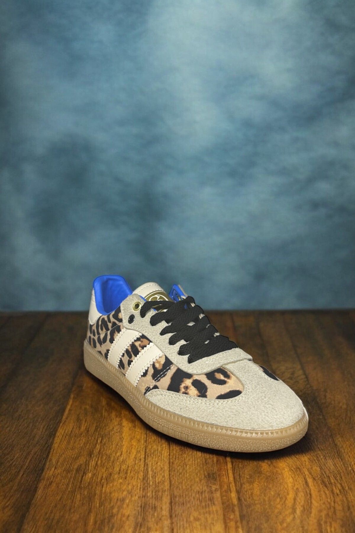 Cochines Kahve Leopar Ortapedik Casual Spor Ayakkabı Sneaker