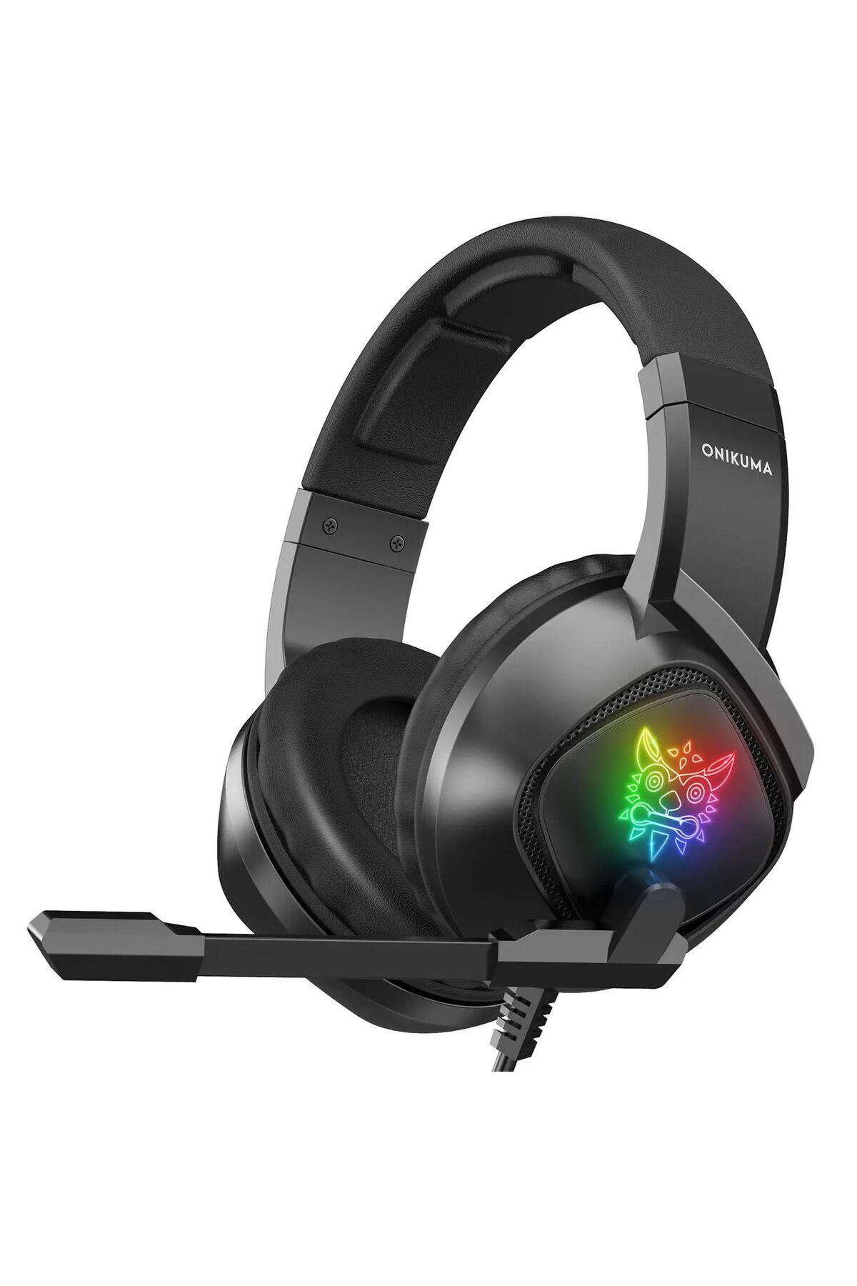 TEKNOMATİK Gaming Kulaklık RGB Led Katlanır Mikrofonlu Oyuncu Kulaklığı