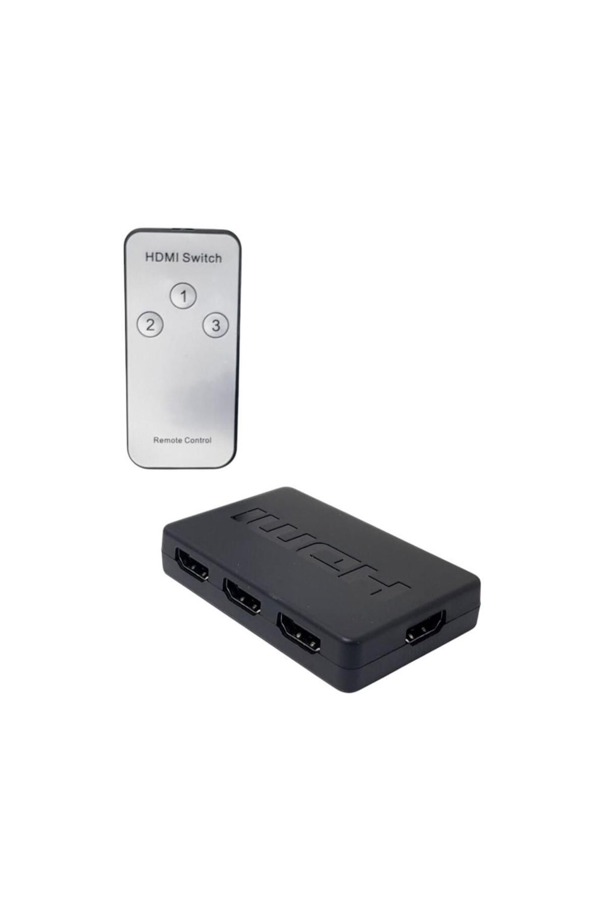 NOVACOM NVC-HDSW3N Kumandalı 3×1 HDMI Switch