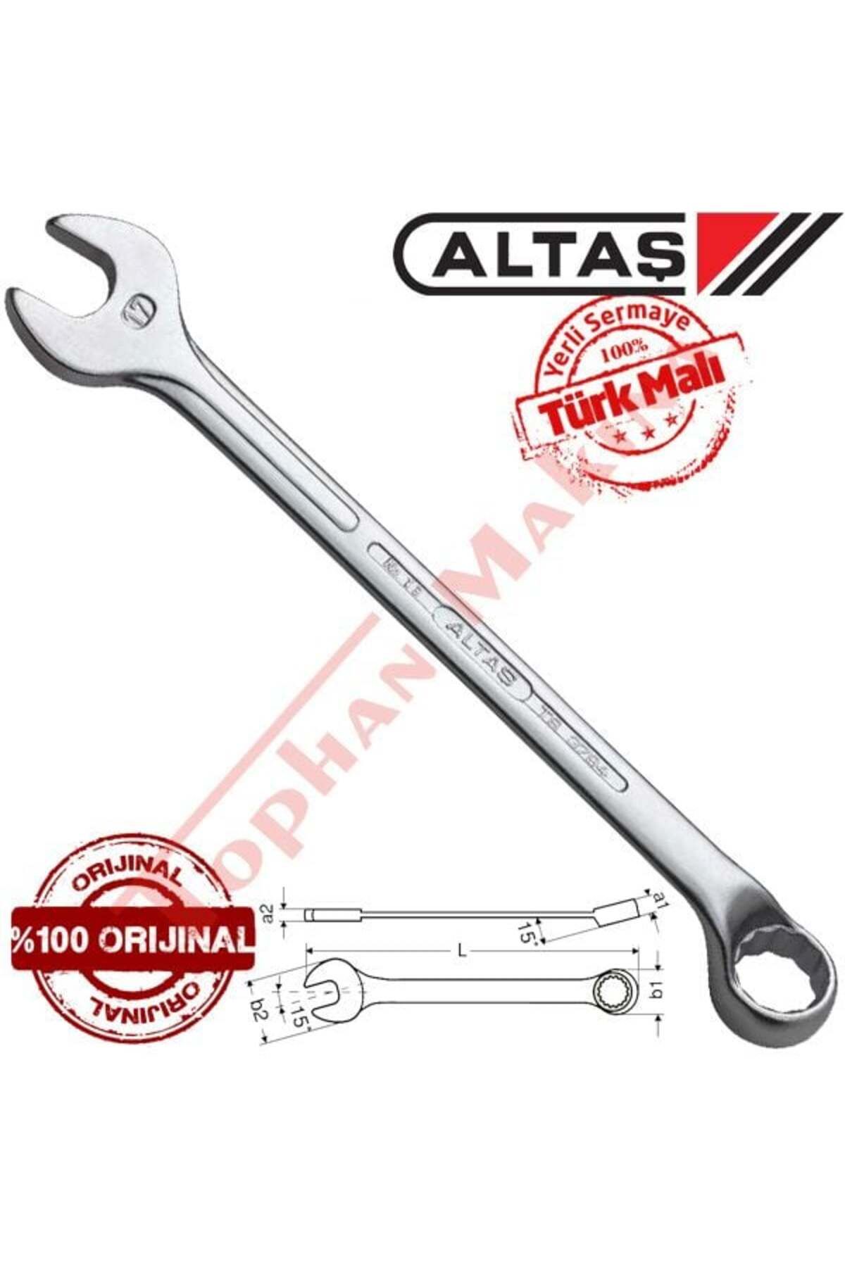 ALTAŞ Altaş 25mm Kombine Anahtar Uzun Tip