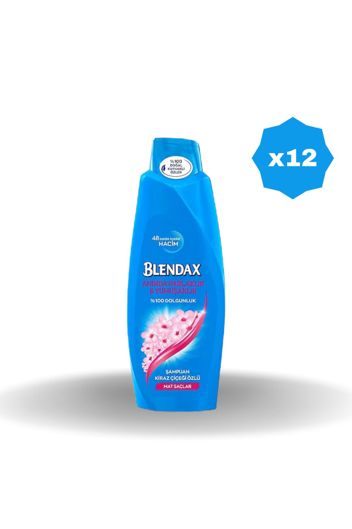 Blendax KİRAZ ÇİÇEĞİ ÖZLÜ ŞAMPUAN 500 ML - (12ADET)