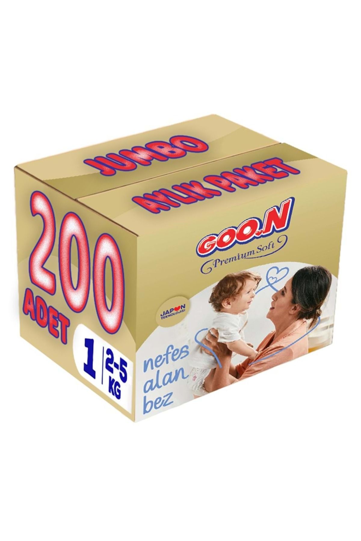 Goon Premium Jumbo Bant 1 (200 adet 2-5kg)