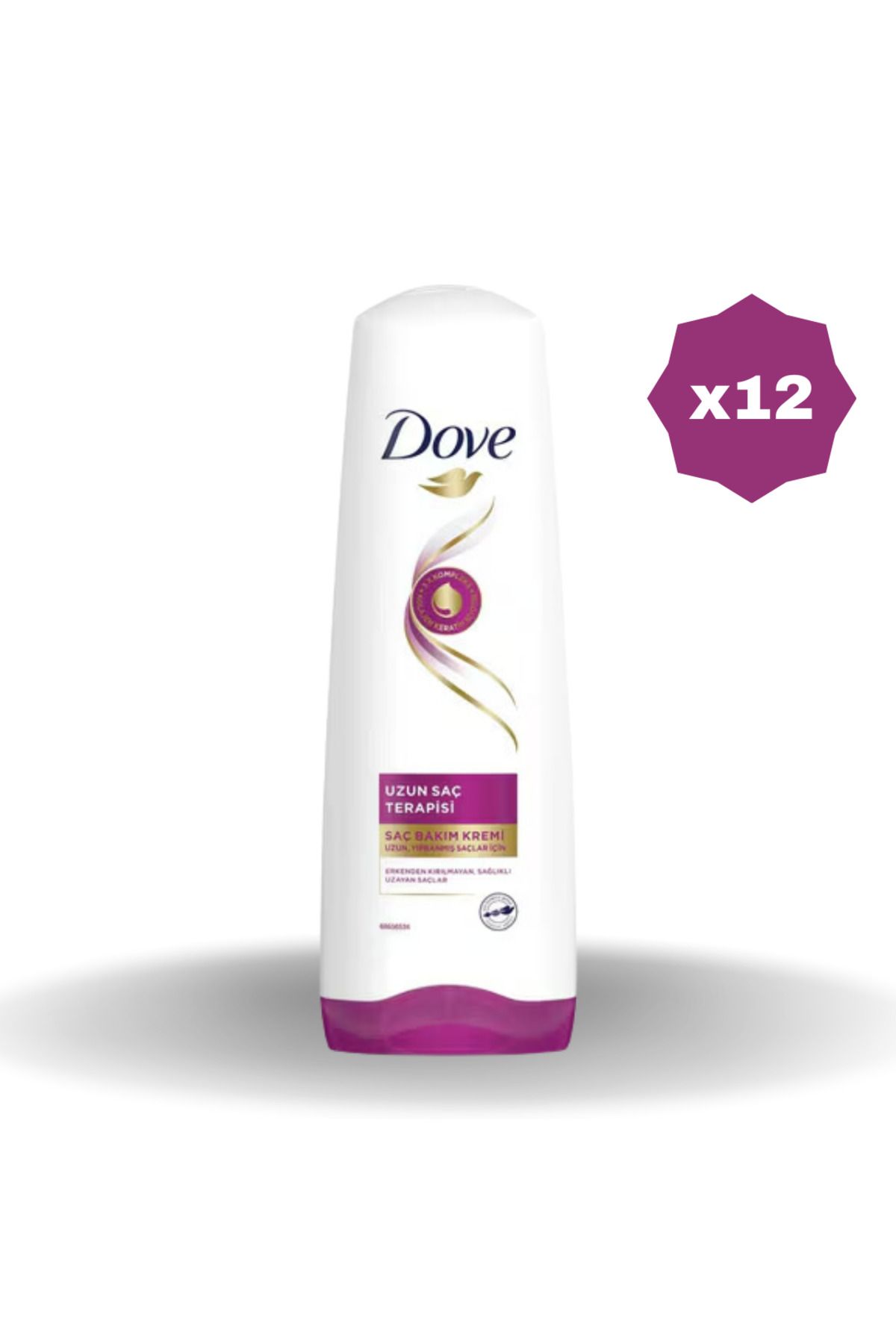 Dove UZUN SAÇ TERAPİSİ SAÇ KREMİ 350 ML - (12 ADET)