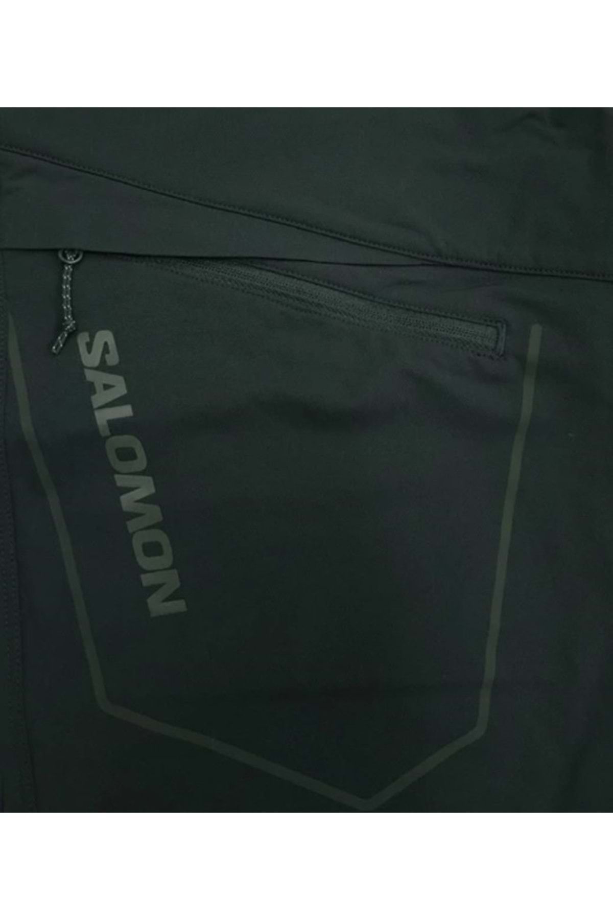 Salomon-Wayfarer Warm Men's Outdoor Camping Trousers - Lc 2321000 -Lc 2103000   Black 2