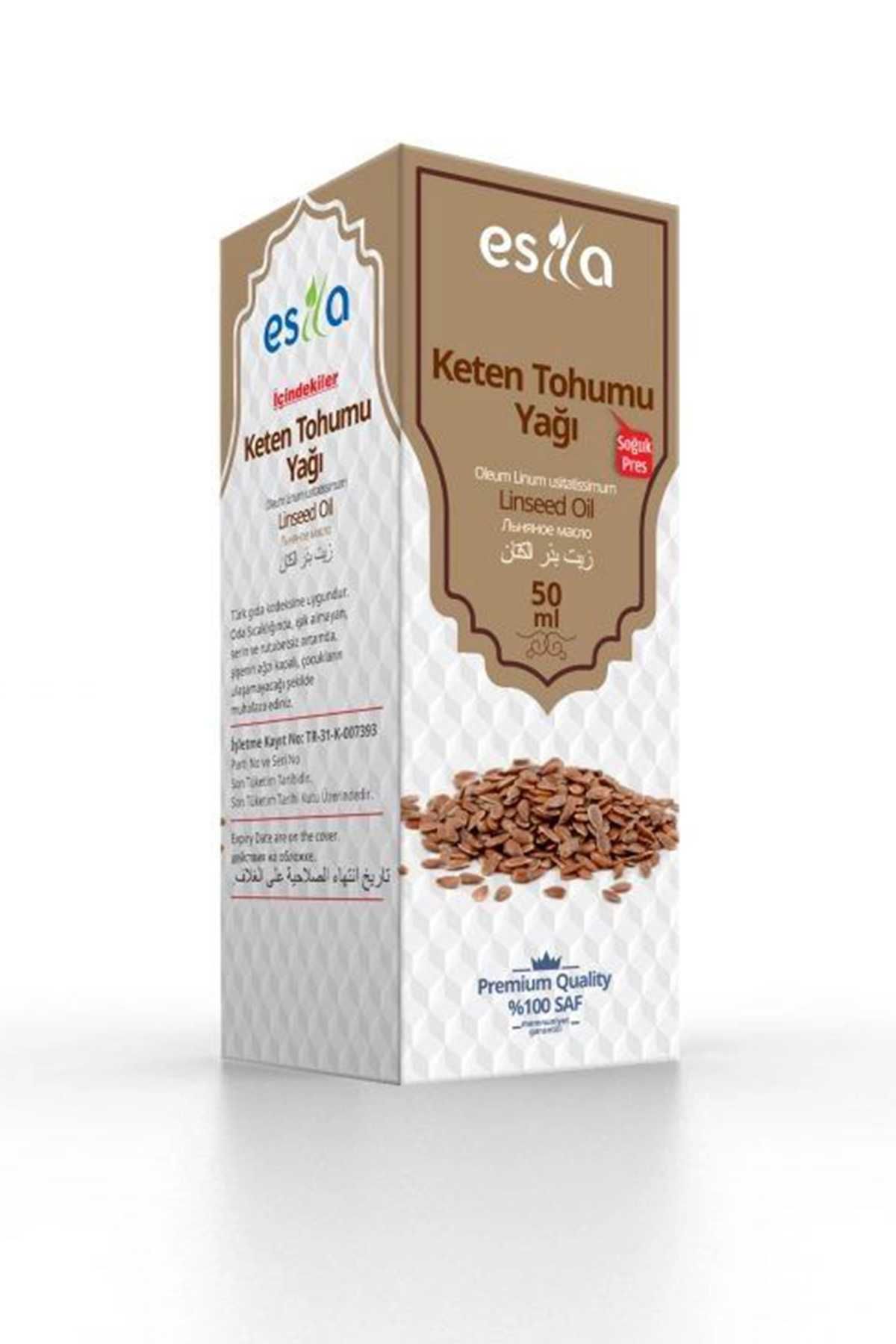 MELFSHOP Keten Tohumu Yağı 50 Ml.