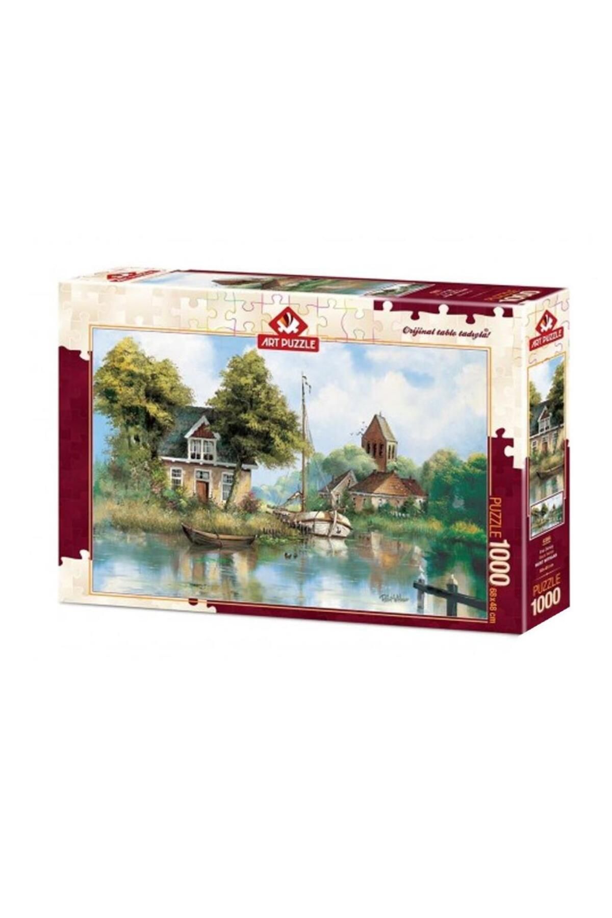 NessiWorld 4386 Art Puzzle Eve Dönüş 1000 Parça Puzzle