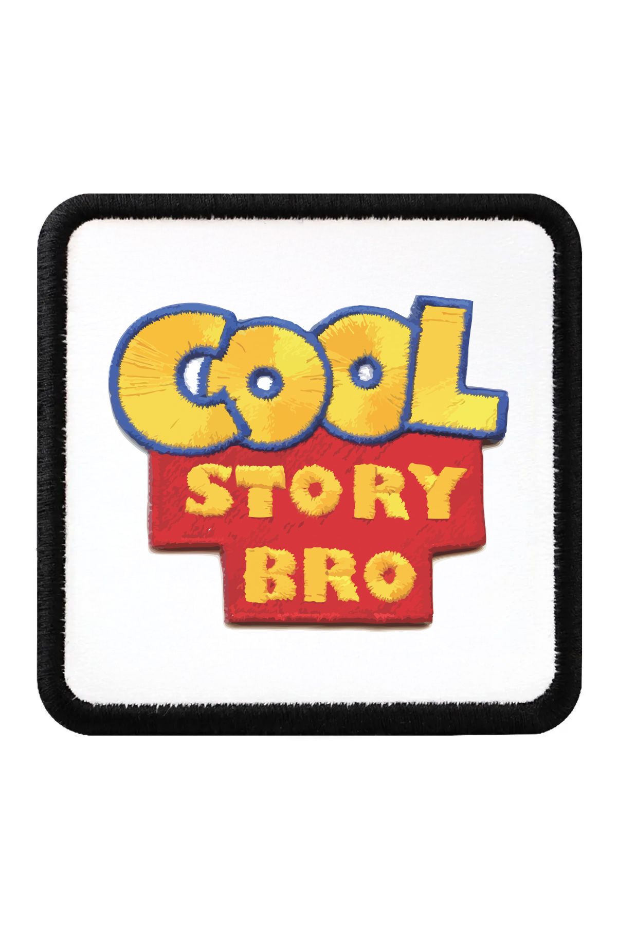 CraftID Cool Story Bro Tasarımlı Değiştirilebilir Beyaz Patch