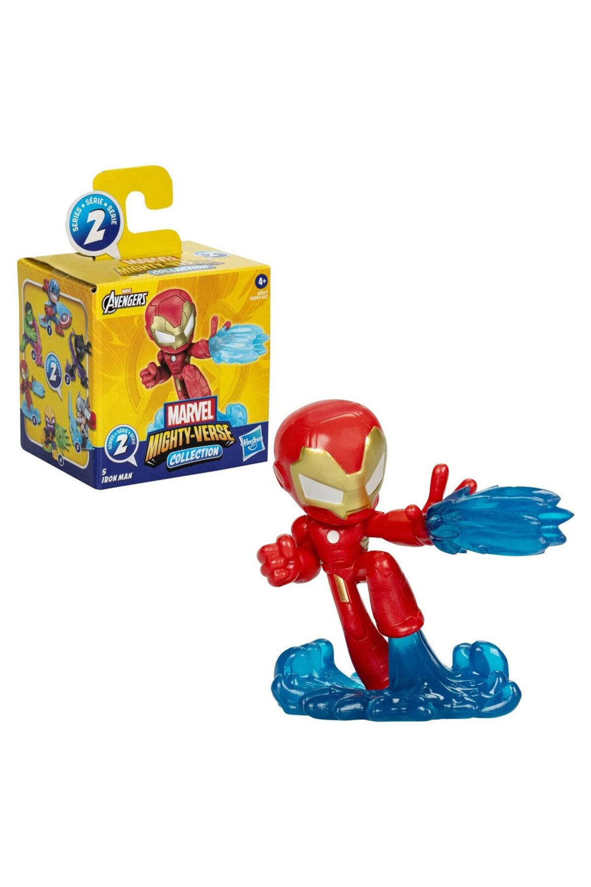 AVENGERS Mighty Verse Aksiyon Figürleri Iron Man G0069-G0077