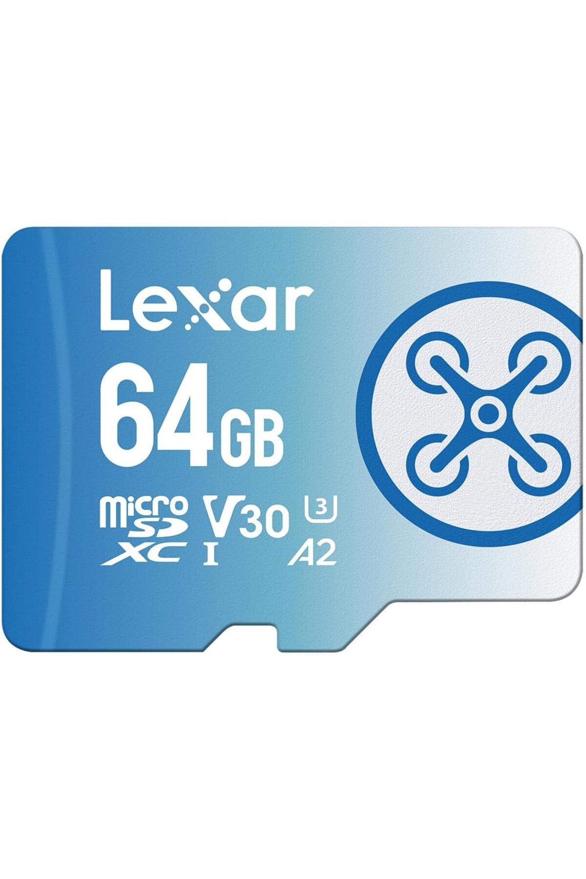 NcK 64GB FLY High-Performance 1066x microSDXC™ UHS-I, up to 160MB/s read 60MB/s write C10 A2 V30 U3