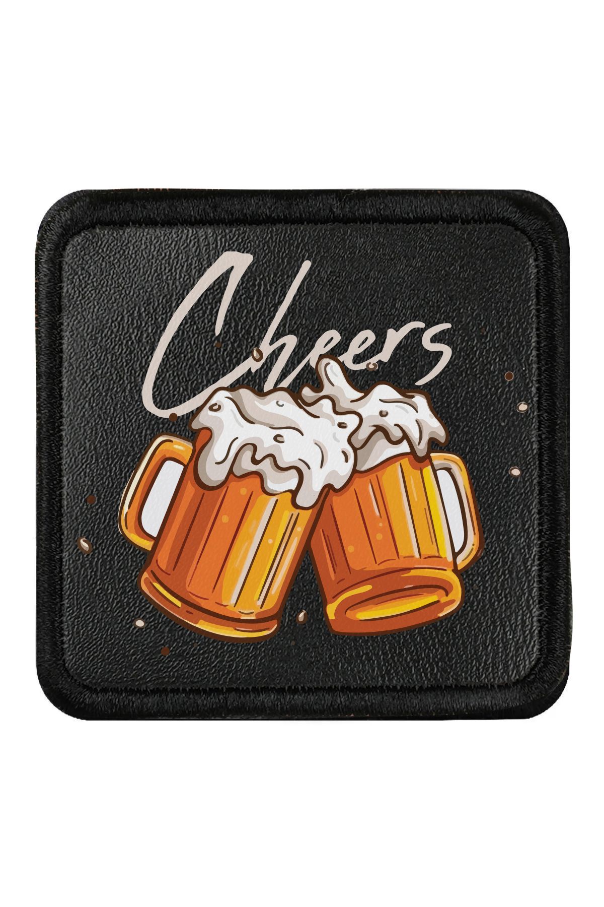 CraftID Cheers Tasarımlı Değiştirilebilir Siyah Patch