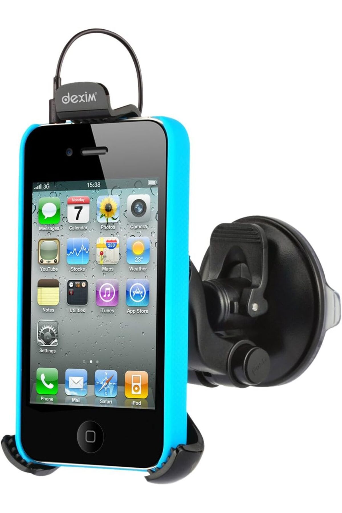 NcK Dcu086 Universal Araç İçi Tutucu Iphone / Ipod, Aux Kablolu