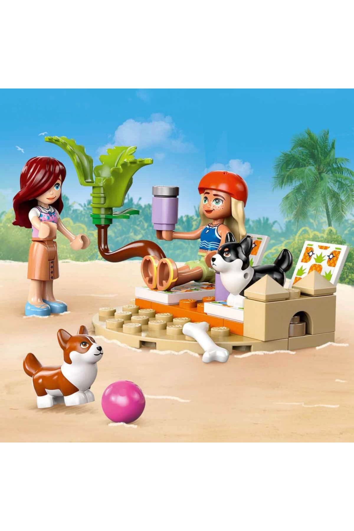 NessiWorld LEGO Friends Sörfçü Köpekler ve Scooter Macerası 42641