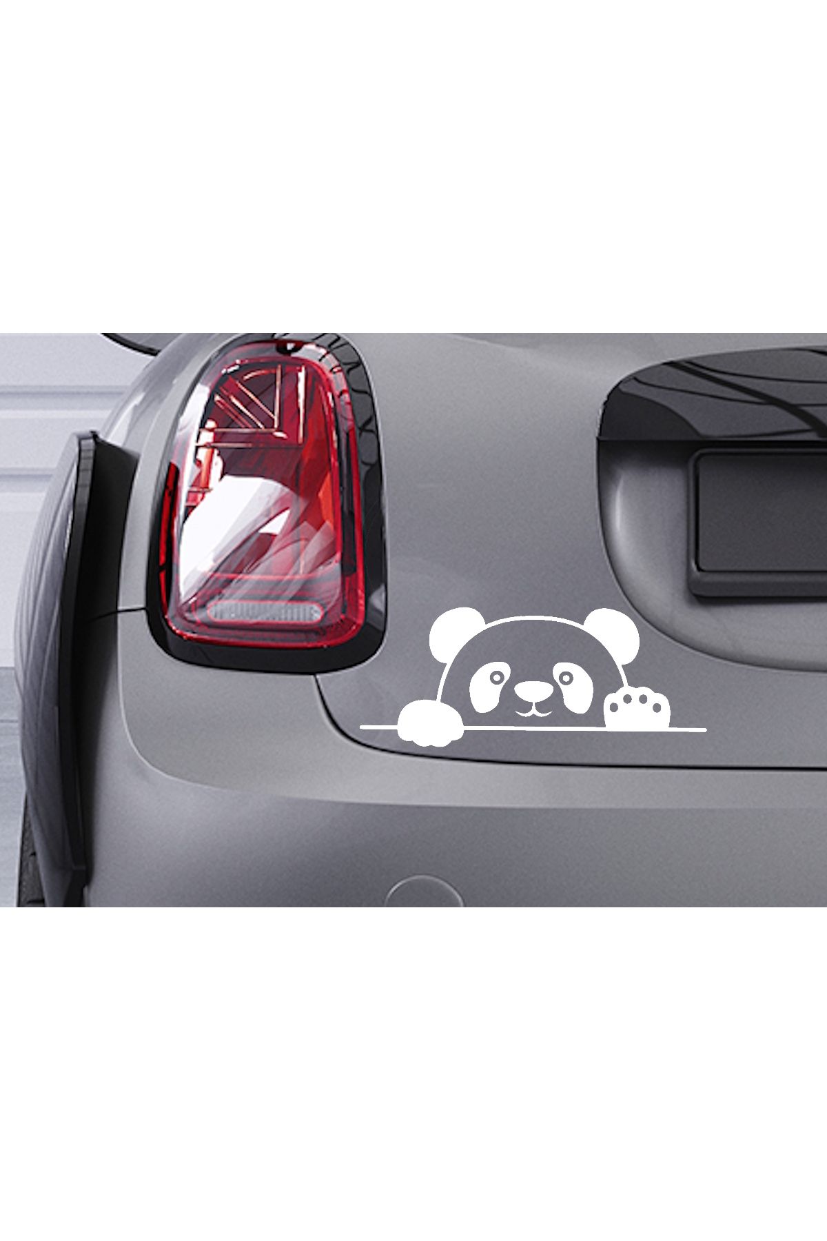 SOFT Panda Bagajdan Bakan Panda Oto Cam Sticker 20 X 8 Cm