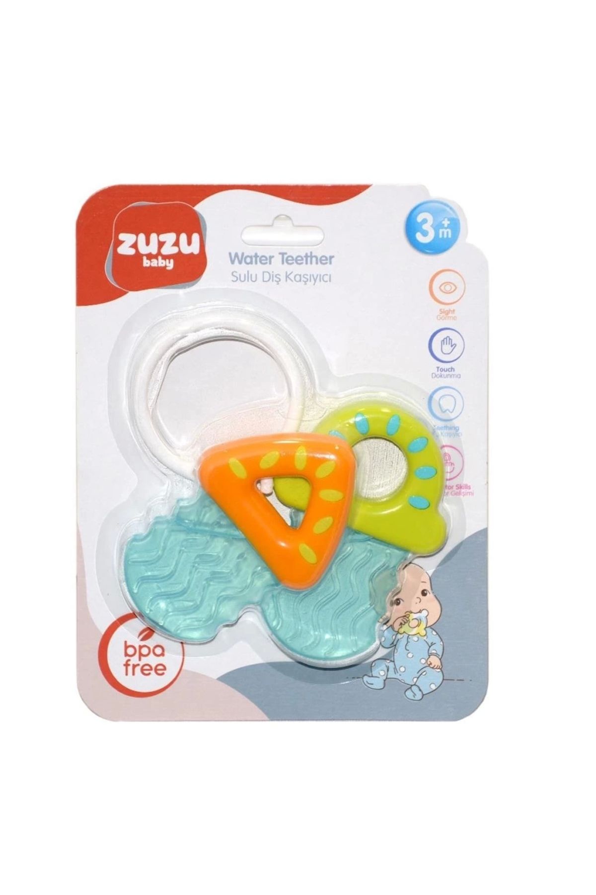 Basic Fun Çocuk 9137 Zuzu, Sulu Diş Kaşıyıcı WT-4134