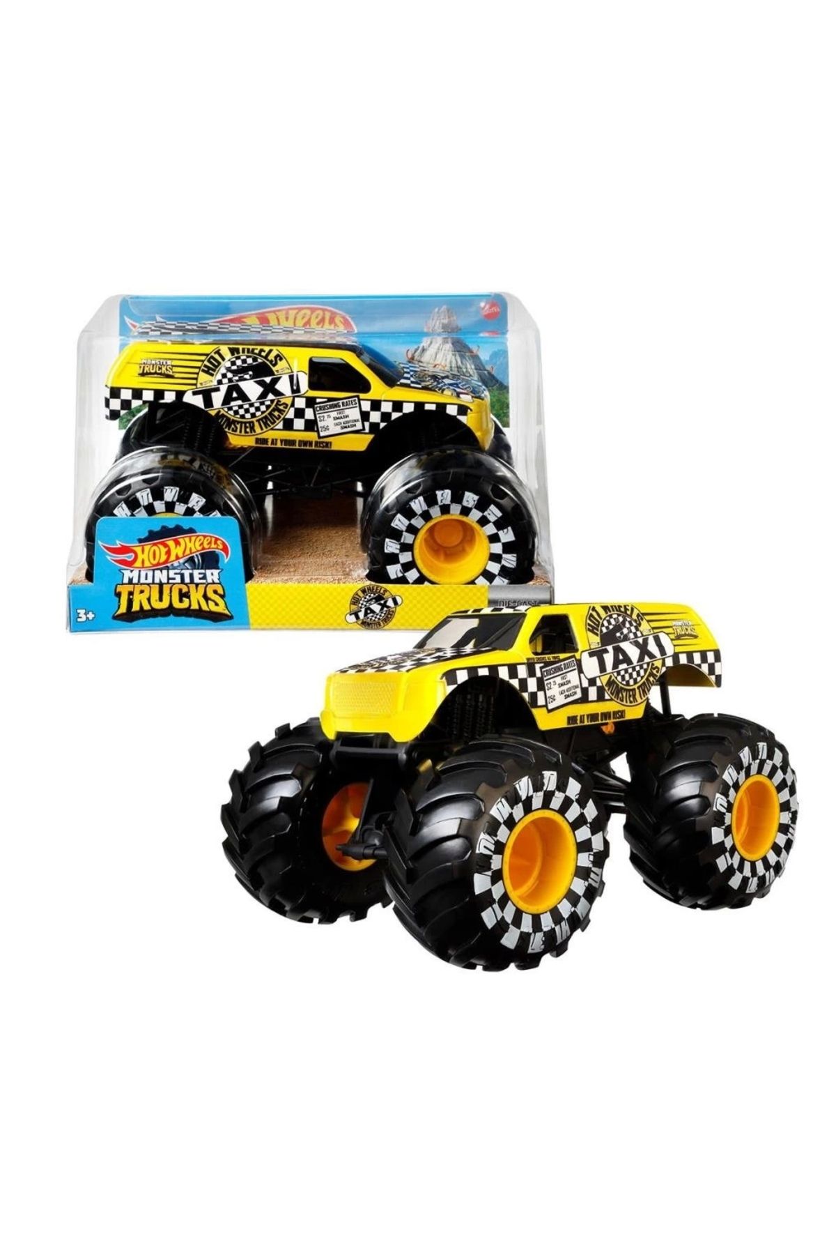 TWOX FYJ83 Hot Wheels Monster Trucks 1:24 Arabalar