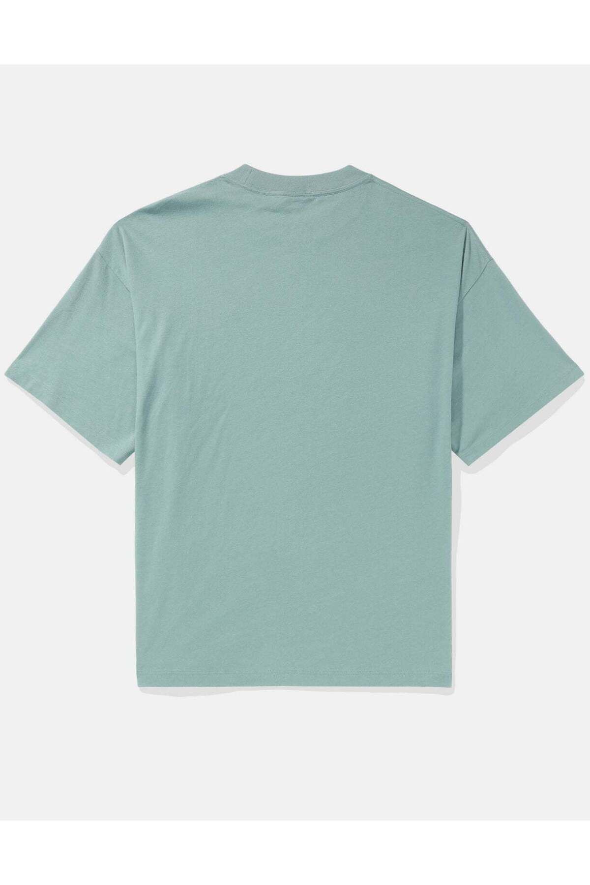 AMERICAN EAGLE-Ae Oversized Crewneck T-shirt 4