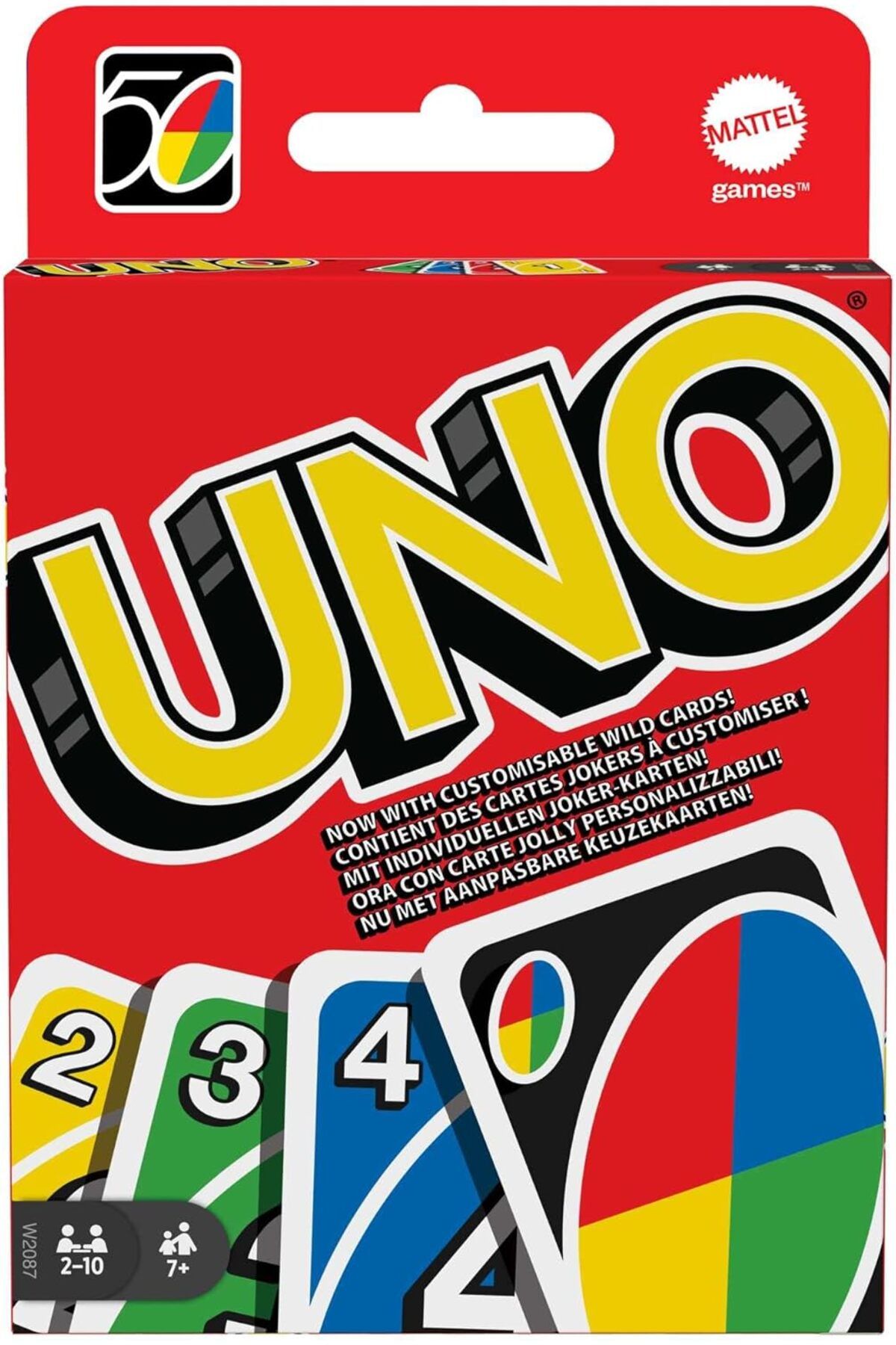 NcK Games Uno Kart Oyunu, Türkçe (Mattel W2087)