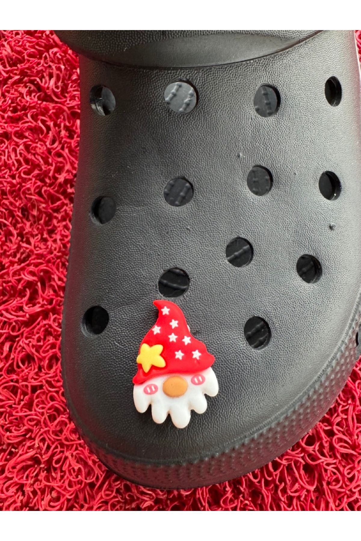 Crocs Noel Baba Terlik Aksesuarı / Noel Babalı Terlik Charmı/Yılbaşı Konseptli Terlik Charm/ Aksesuar