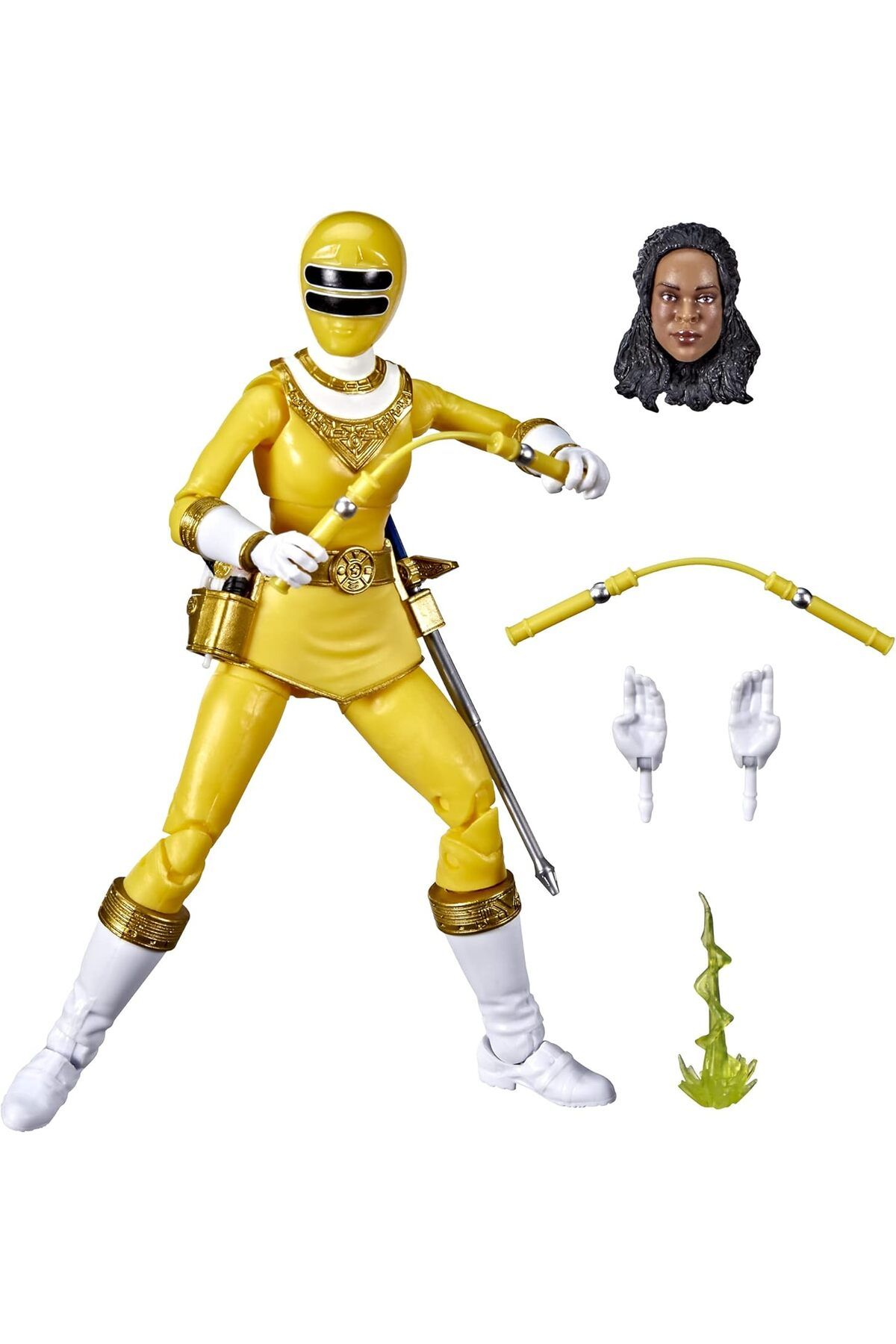 NcK Rangers Lightning Collection Zeo - Yellow Ranger Aksiyon Figürü