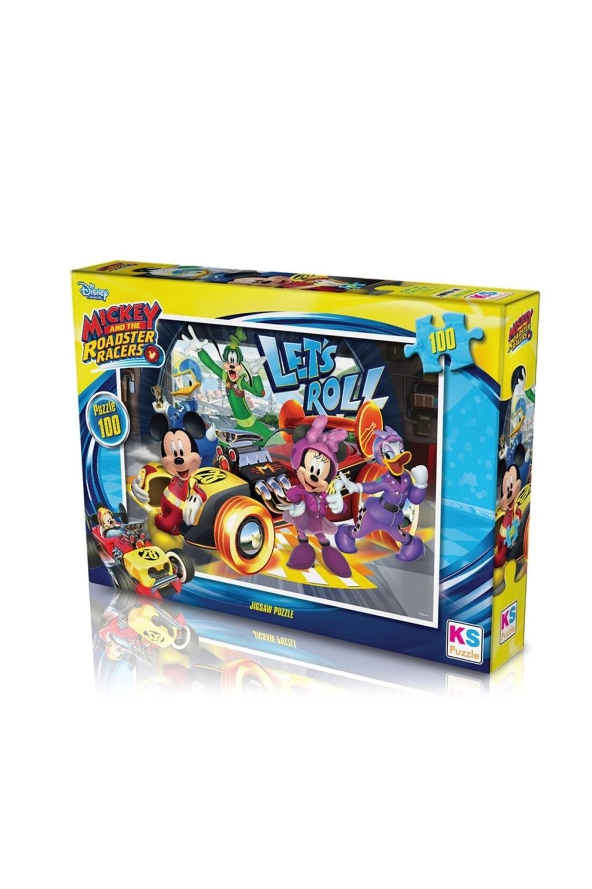 TWOX Çocuk MCH714 KS Mickey Mouse / 100 Parça Puzzle