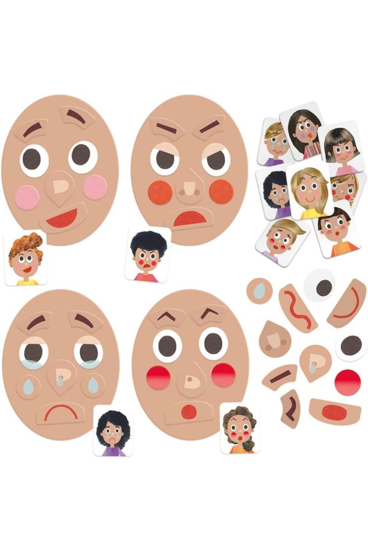 NcK Funny Faces (3-6 Yaş) Puzzle