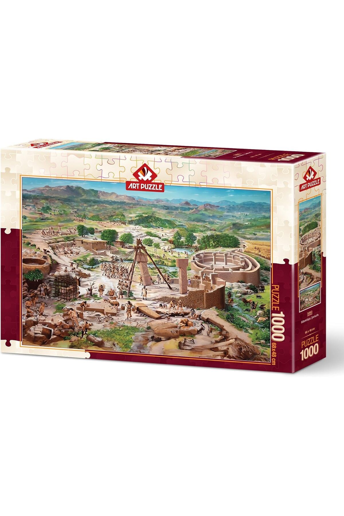 NcK Puzzle Göbeklitepe, Şanlıurfa 1000 Parça Puzzle