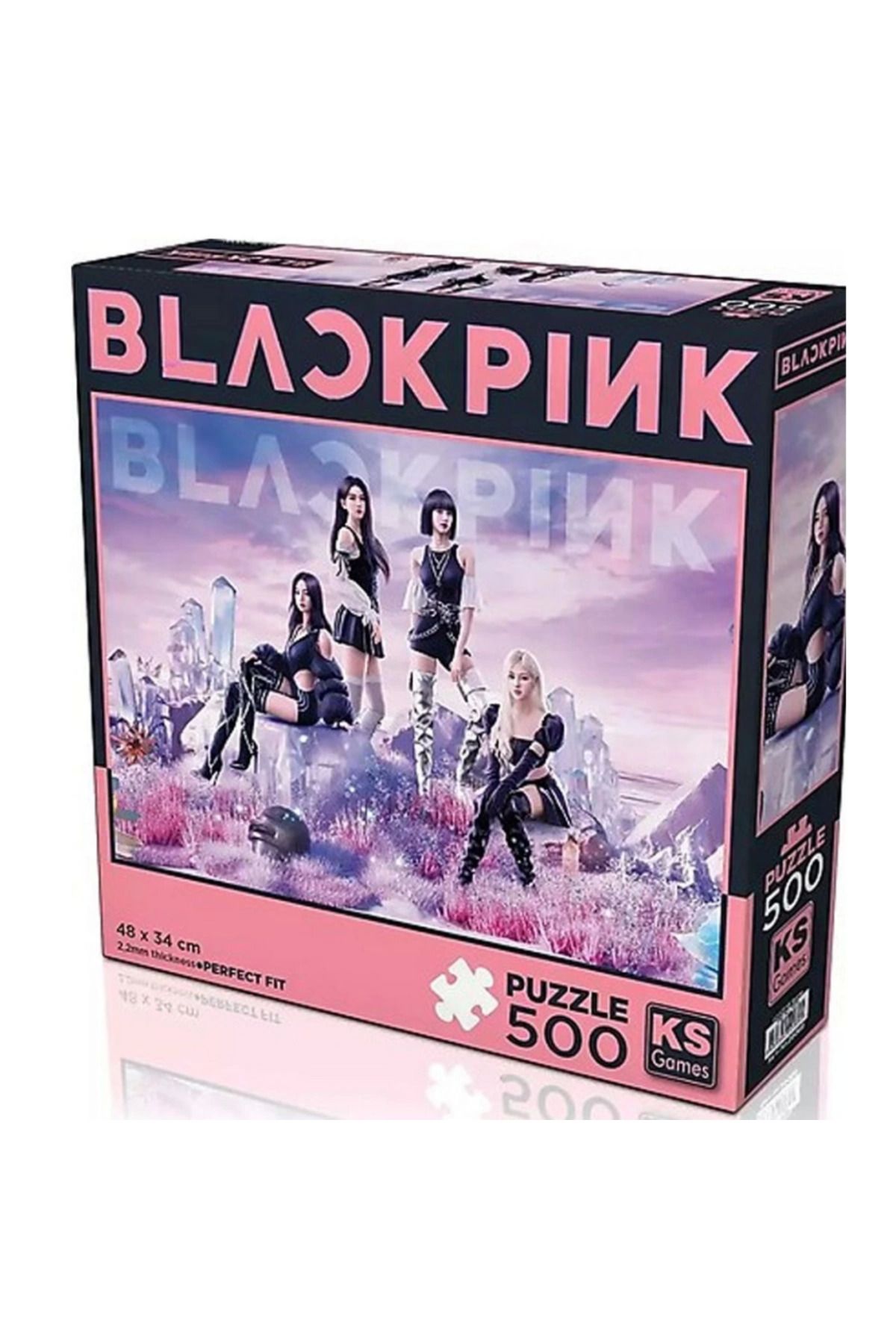 CPU ELEKTRONİK Nessiworld KS Games Black Pink Puzzle 500 Parça 20069