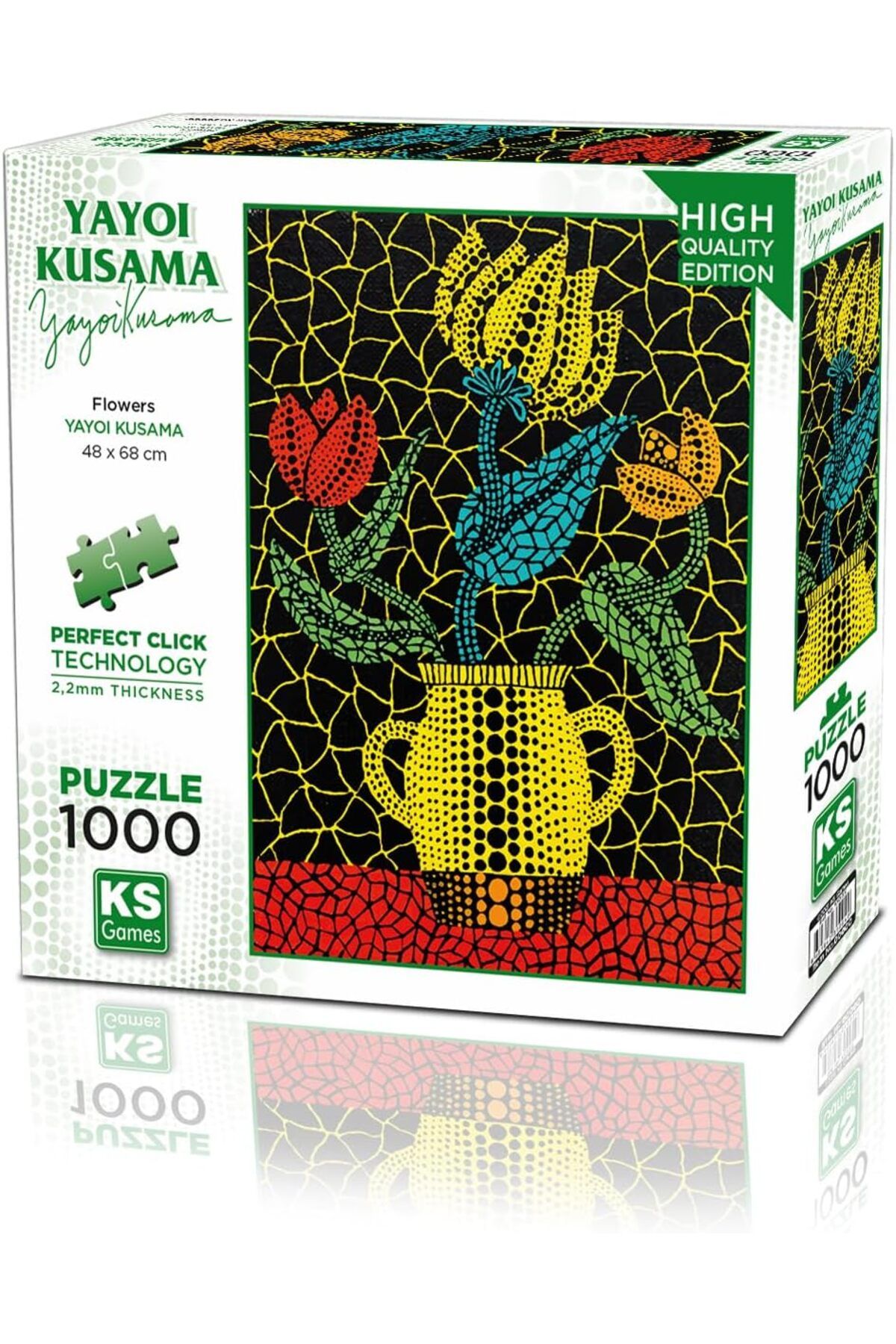 NcK Games 1000 Parça Çiçekler Puzzle