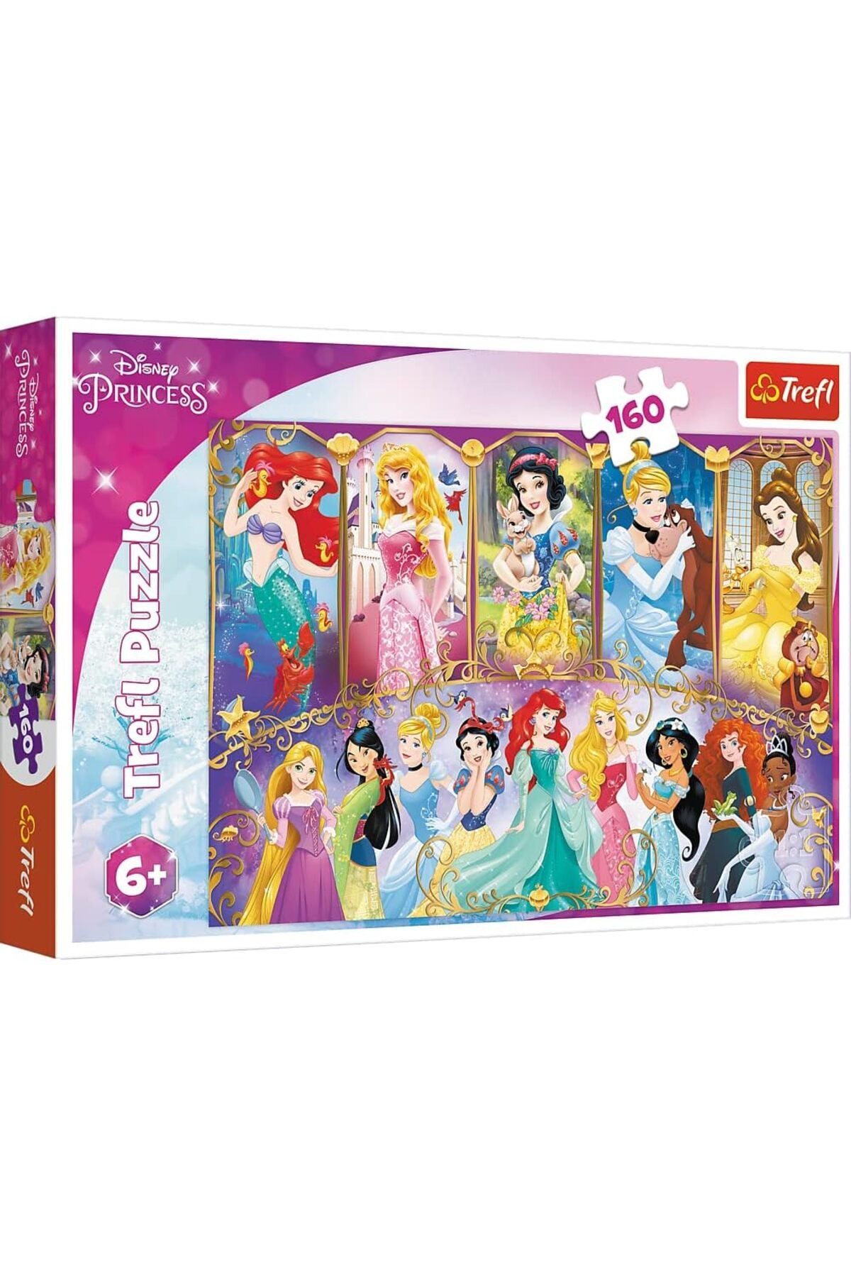 NcK Puzzle 15407 Princesses Portraits Çocuk Puzzle (160 Parça)