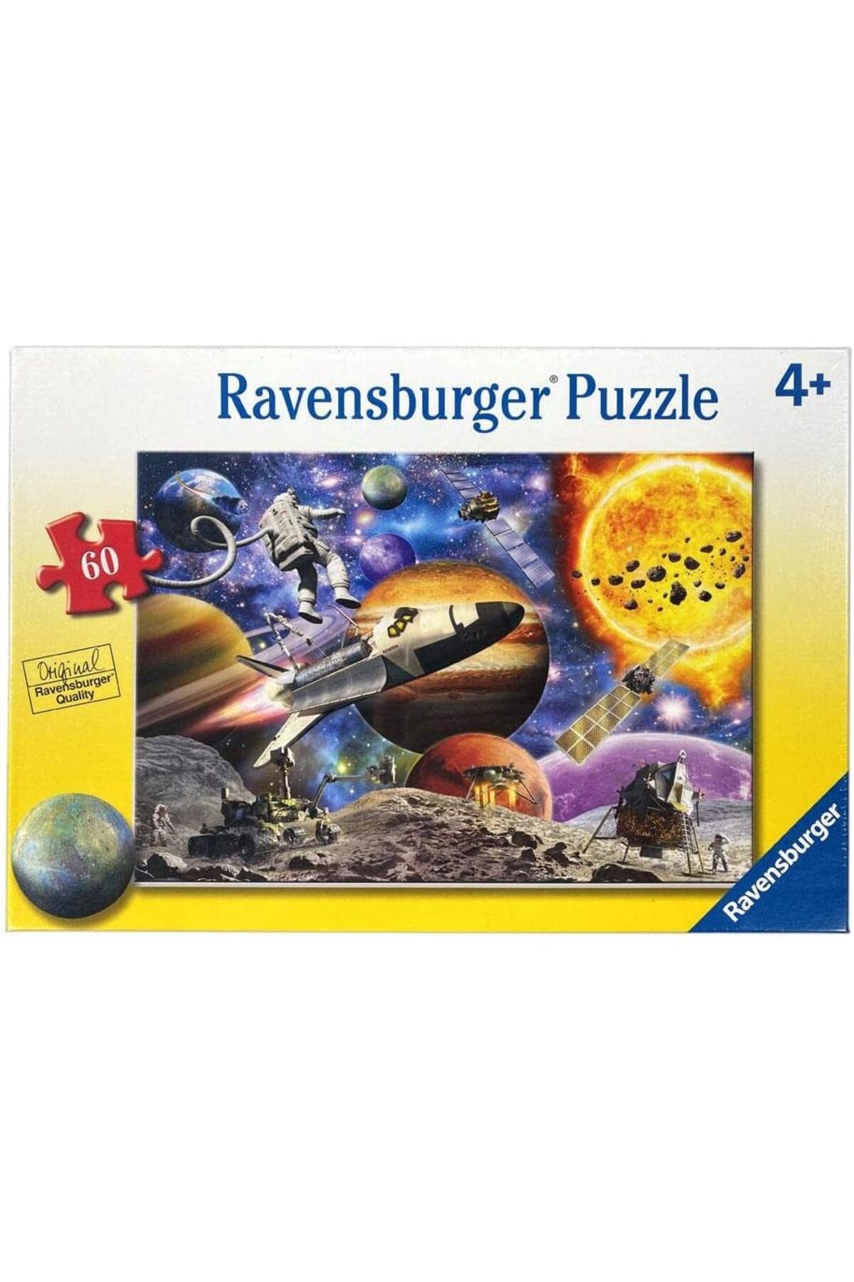 NcK 51625 Uzayda Keşif Puzzle, 60 Parça, Çok Renkli