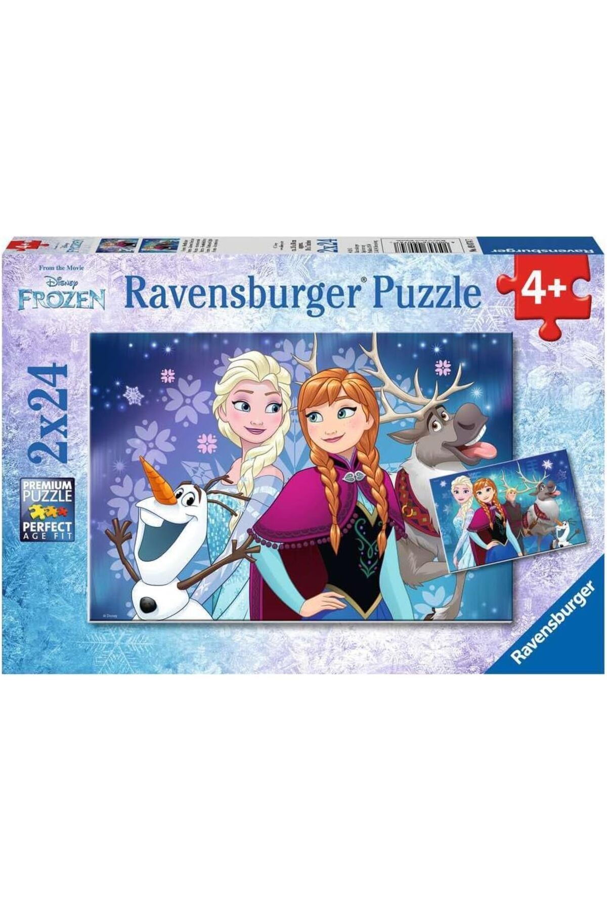 NcK 90747 Frozen 2'li 24 Parça Yapboz