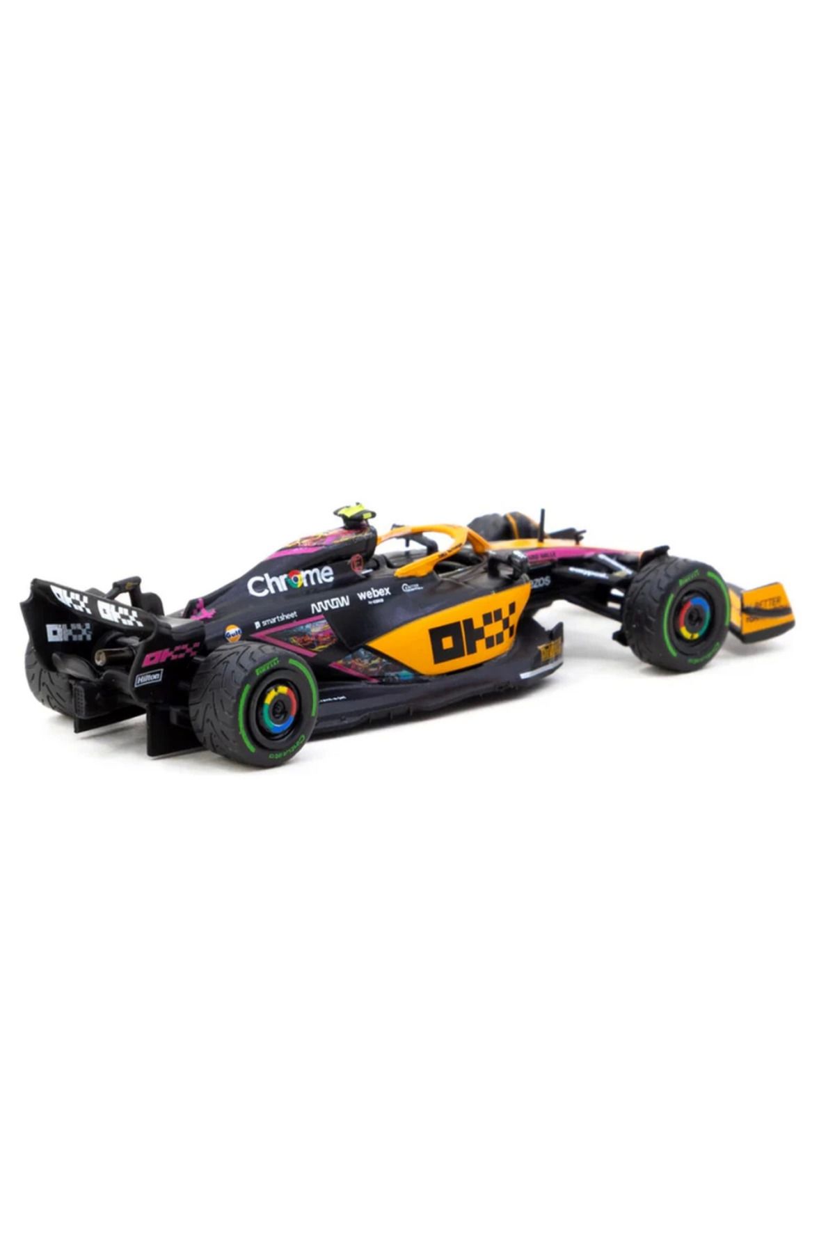 NessiWorld Tarmac Works 1/64 McLaren MCL36 Japanese Grand Prix 2022 Lando Norris #4