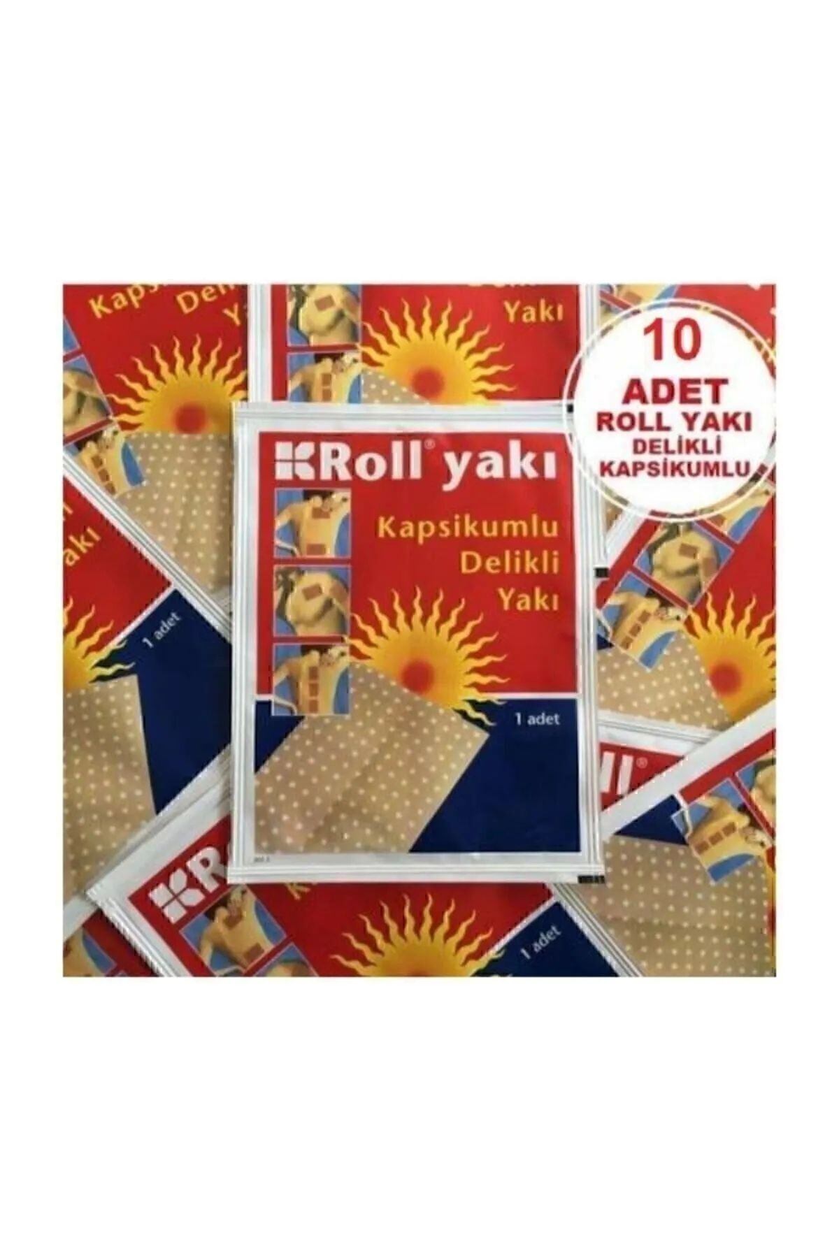 Roll Delikli Kapsikumlu Yakı Bandı 10 Adet