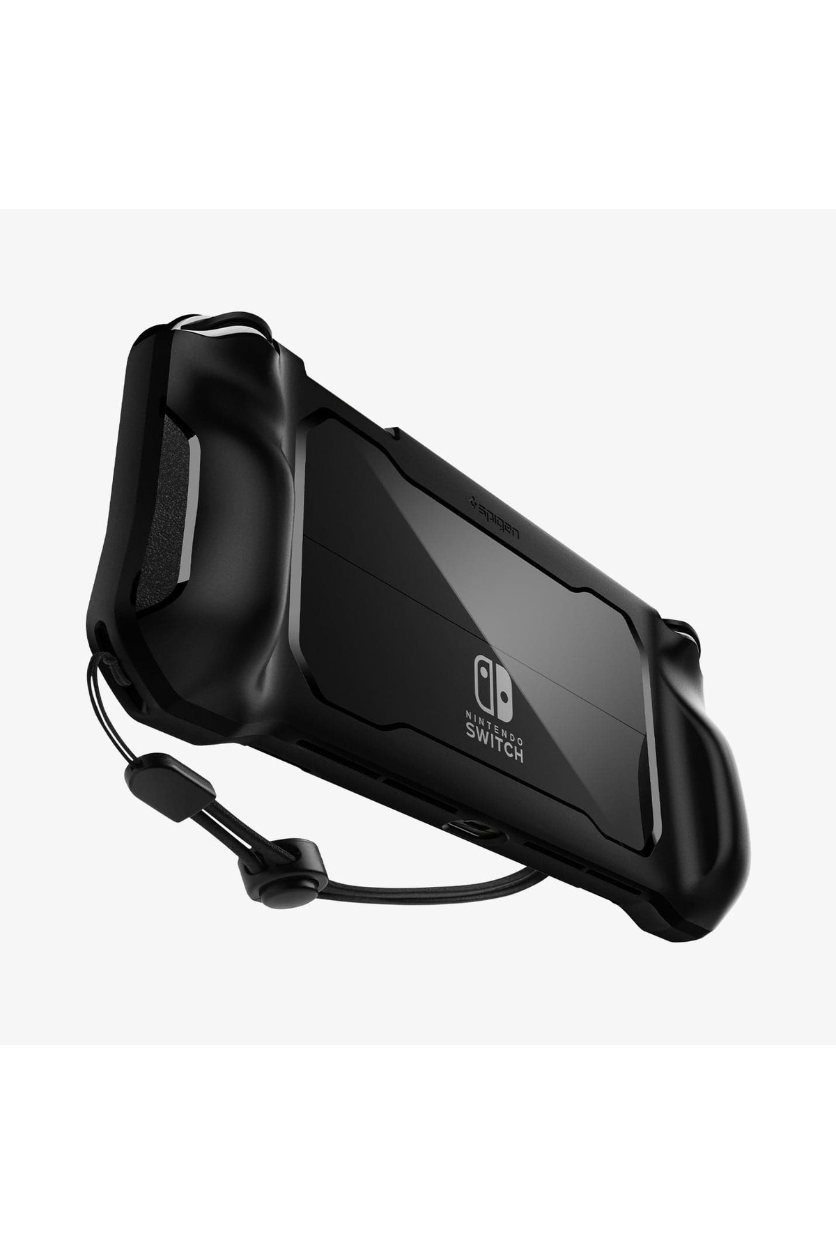 Spigen-Nintendo Switch Oled Case Rugged Armor Matte Black - Acs04020 3