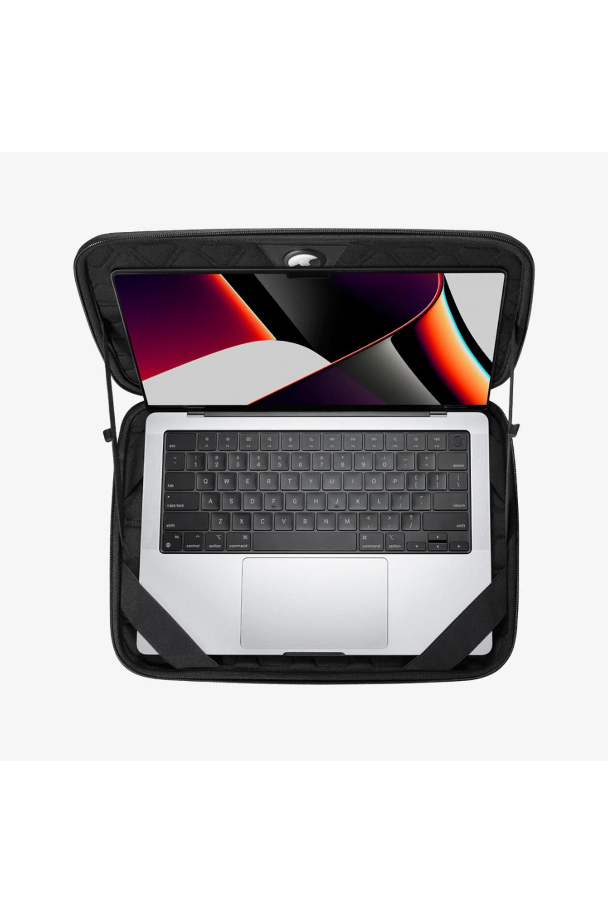Spigen  MacBook Pro 16'' / 15'' Taşıma Çantası Rugged Armor Pro Pouch Black - AFA04271 - Görsel 2