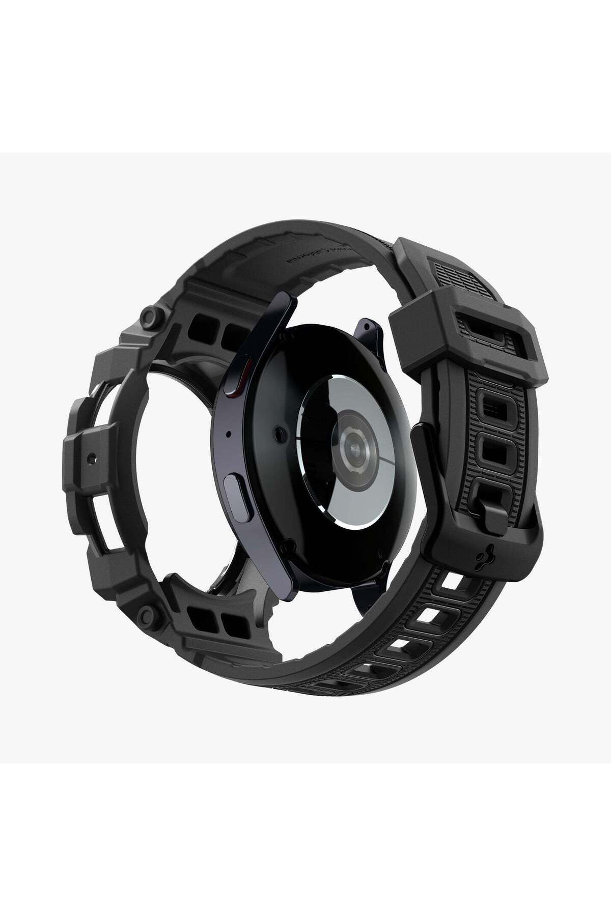 Spigen-Galaxy Watch 7 Pro (44mm) - Case & Lanyard Strap Rugged Armor 5