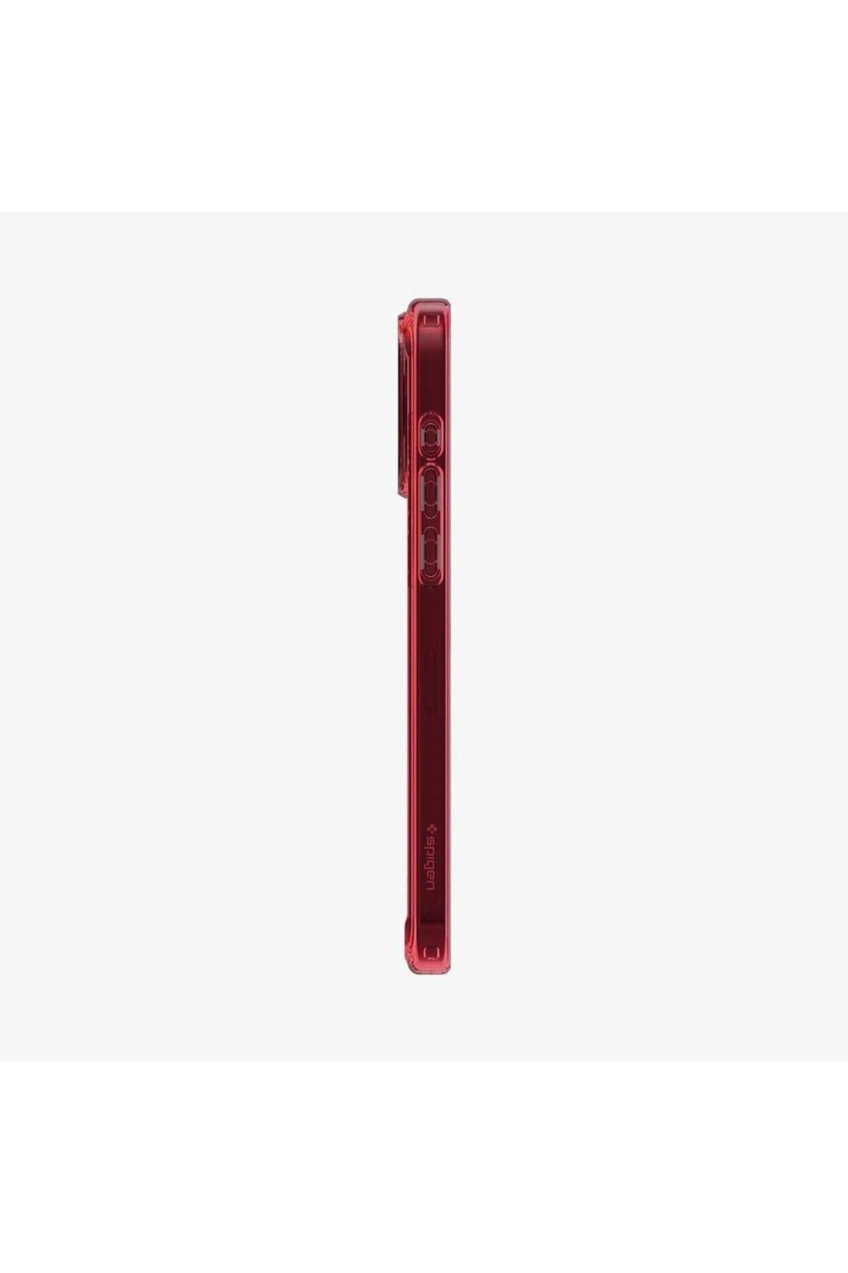 کاور و قاب IPHONE 15 PRO MAX CASE ULTRA HYBRID MAGFIT MAGSAFE دارای DEEP RED ACS07056 Spigen