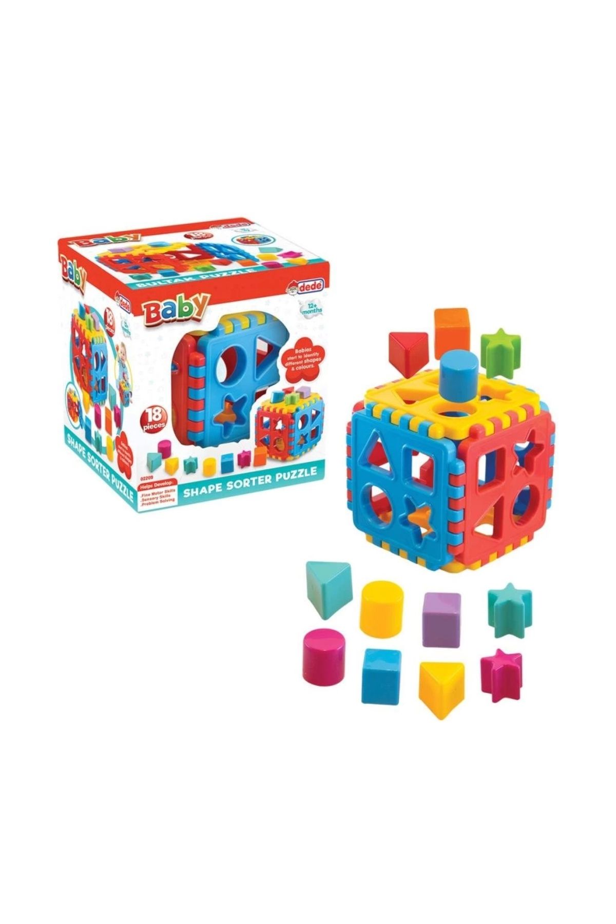 Basic Fun Çocuk 02209 Bultak Puzzle 22 Parça -Dede