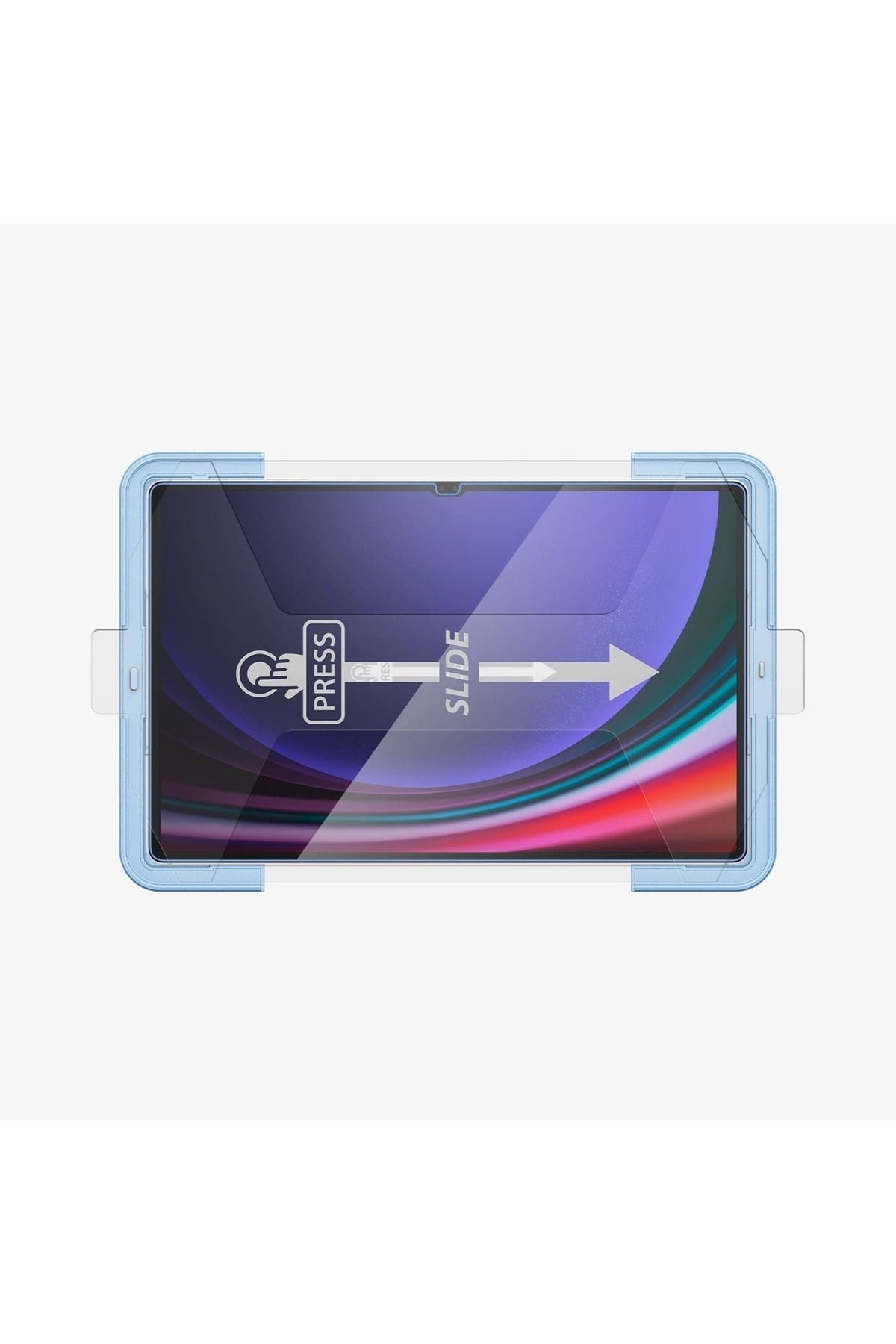 Spigen-Galaxy Tab S9 Ultra Glass Screen Protector Easy Installation, Spigen Glas Tr Ezfit Slim Hd (1 Piece) 6
