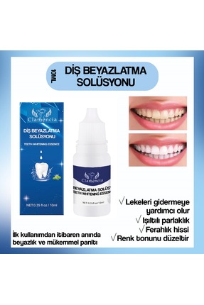 CLAMENCİA DİŞ BEYAZLATMA SOLÜSYONU