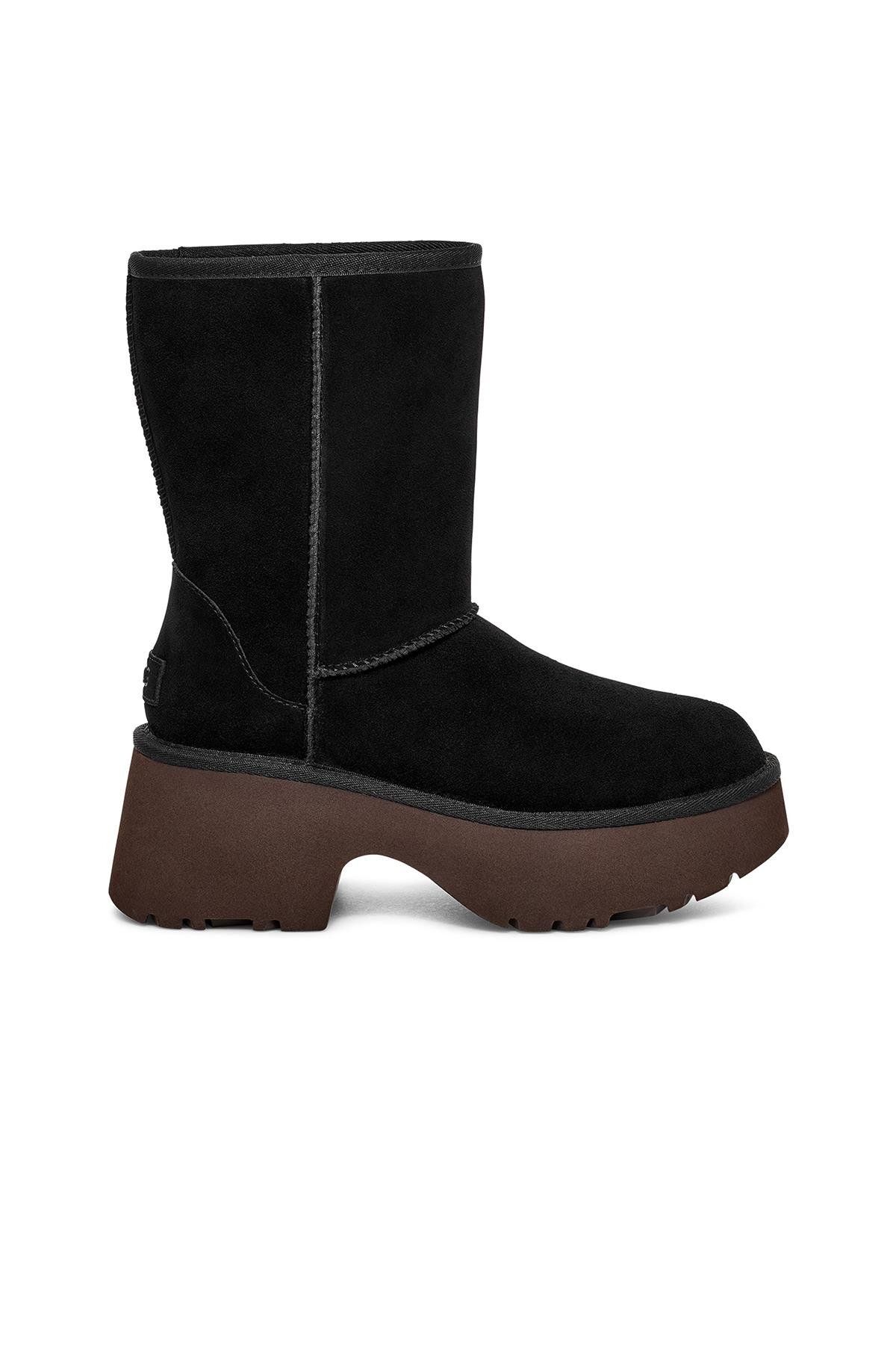 UGG W CLASSIC SHORT NEW HEIGHTS BLACK (SIYAH) 1158310